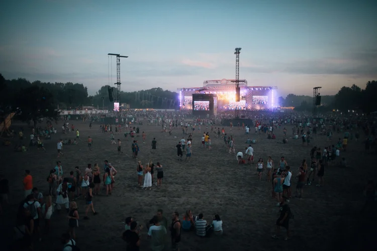 Outdoor concert