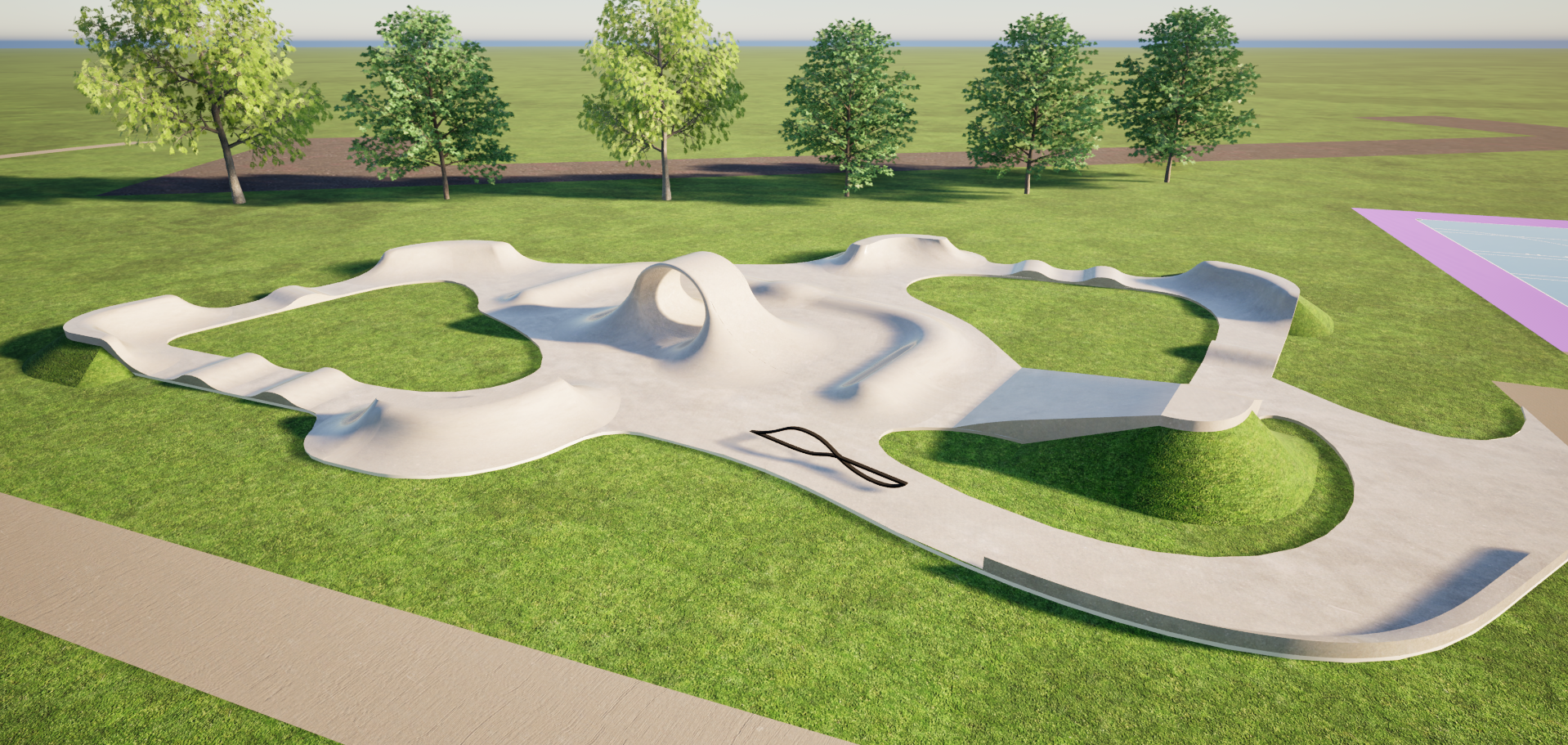 Waco, Texas Skatepark designed by Shane Yee, Chief Design Officer of Skate Ecosystems LLC