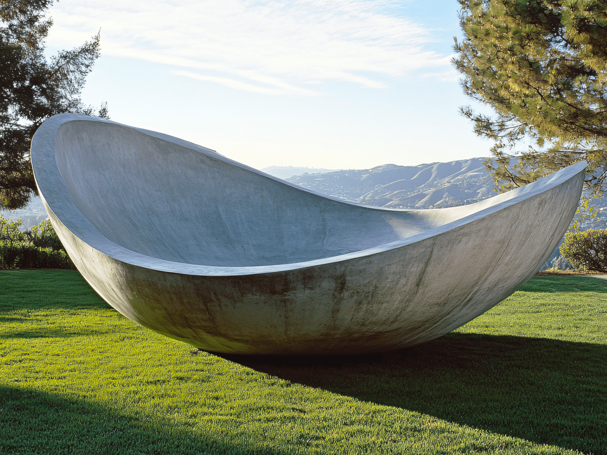 Skate Sculpture by visual artist Shane Yee of Skate Ecosystems LLC