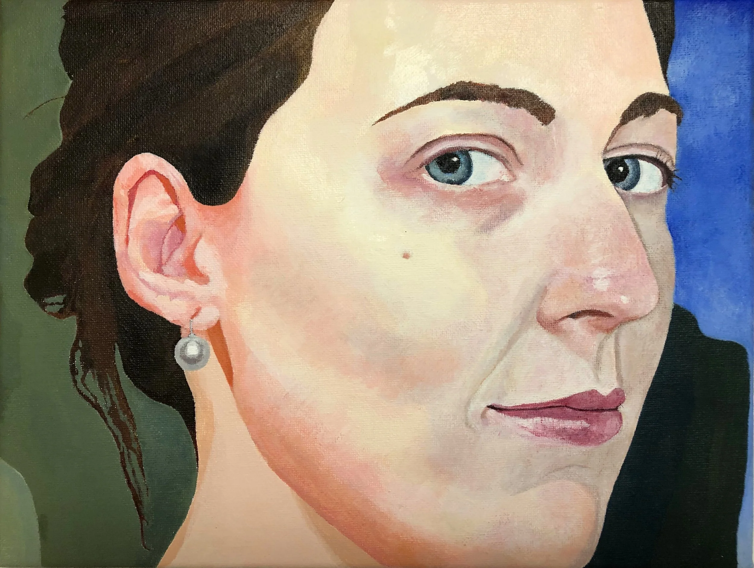 Portrait of Shannen Yee by visual artist Shane Yee