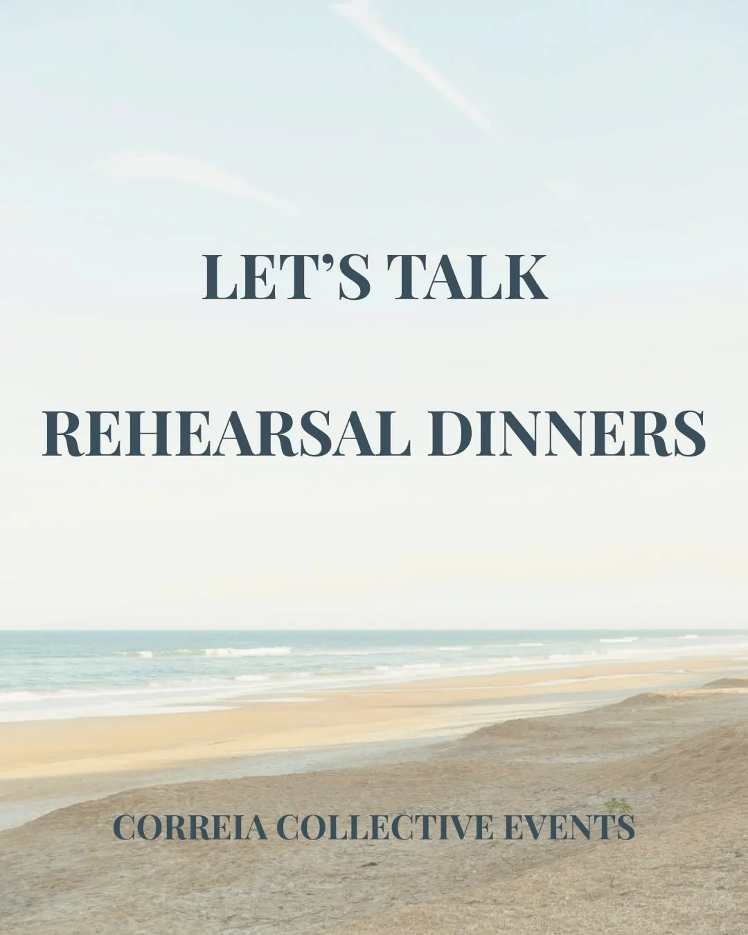 Your wedding weekend starts long before you walk down the aisle.

From coordinating the ceremony rehearsal to managing timelines, vendors, speeches, and guest flow, our Rehearsal Dinner Coordination add-on allows you to be fully present with the peop