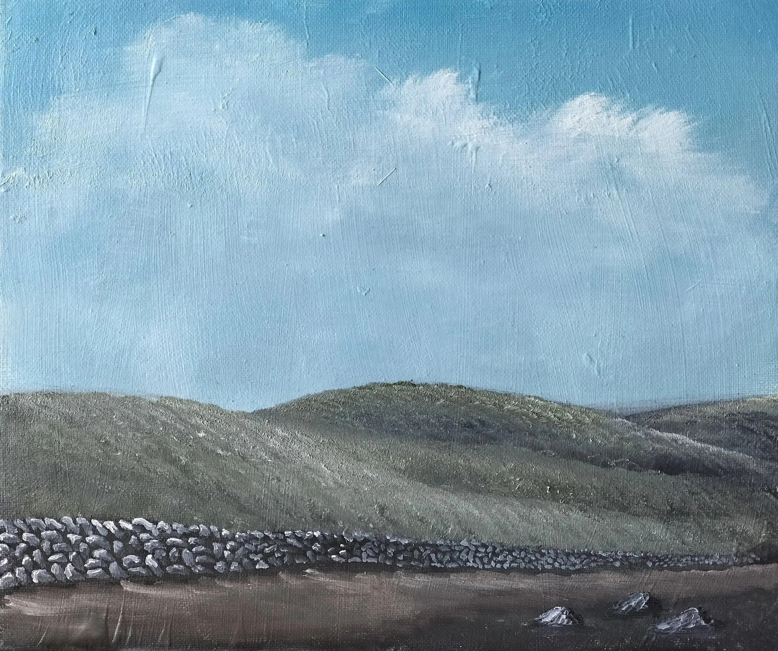 The Boundry, oil on canvas 2025