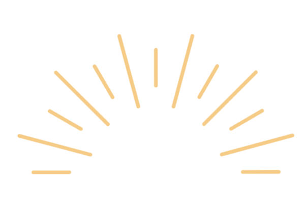 A stylized clock face with beige hour marks and no hands