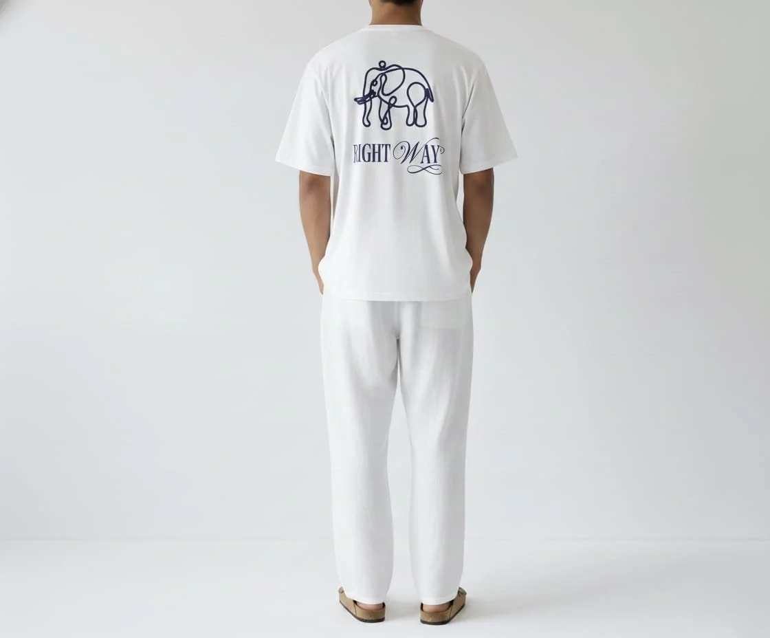t-shirt right way