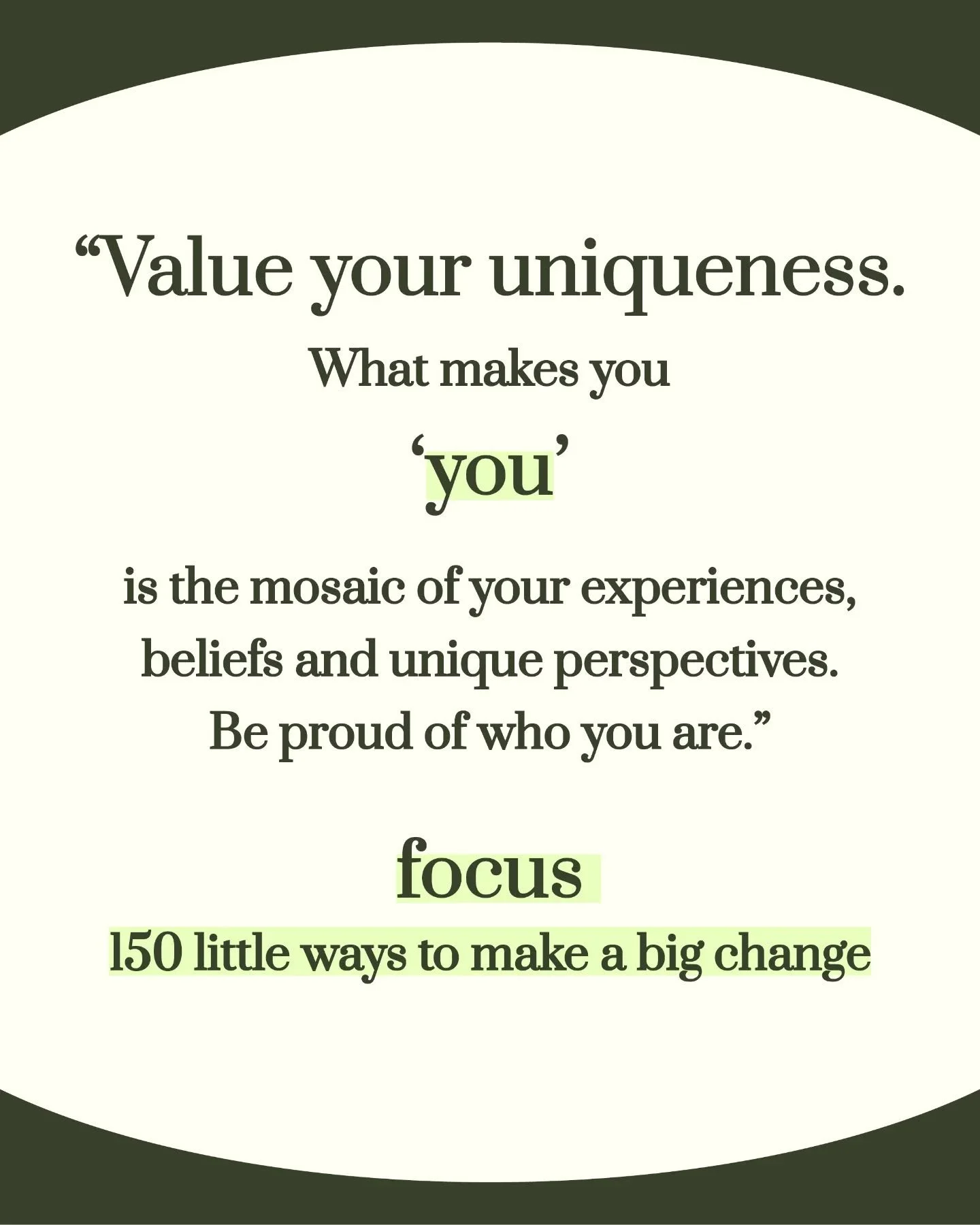 A quote from a book called "focus." I've had this page bookmarked for a long time now, not because I stopped reading, but because I wanted to be sure I remembered it. 

My brother told me that "we are our harshest critics." It's s