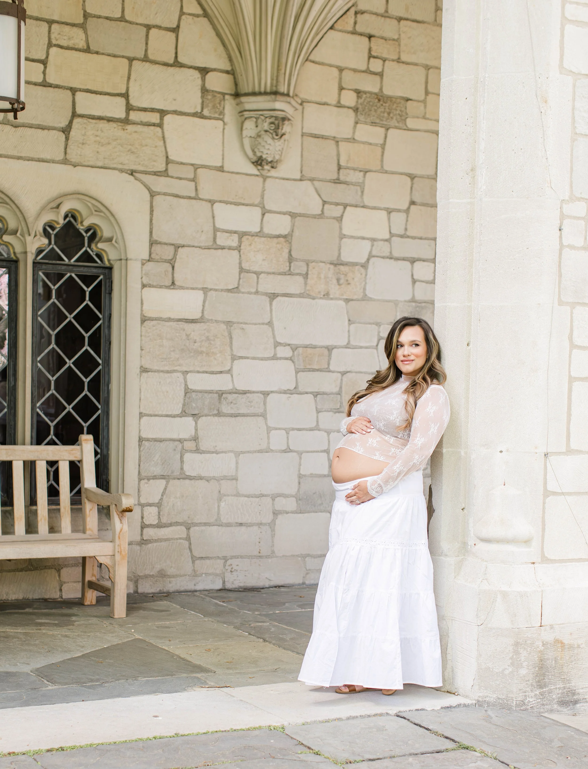 Blossoming Into Motherhood at Planting Fields Arboretum