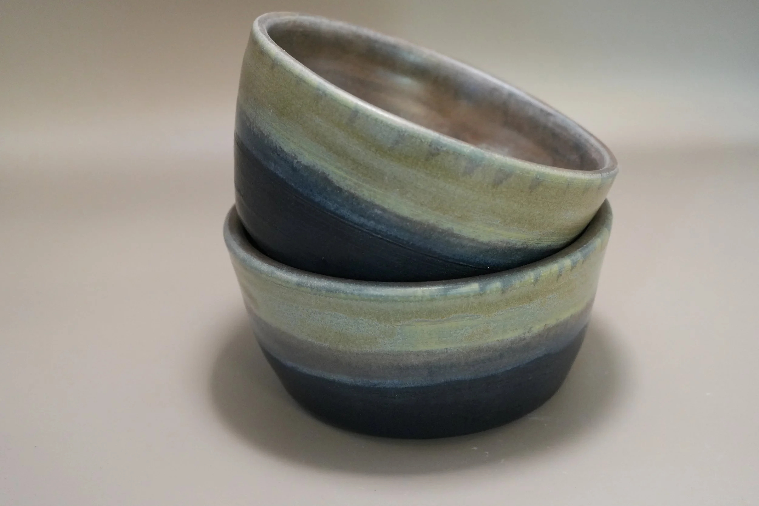 Artisan Gradient Ceramic Bowl Set