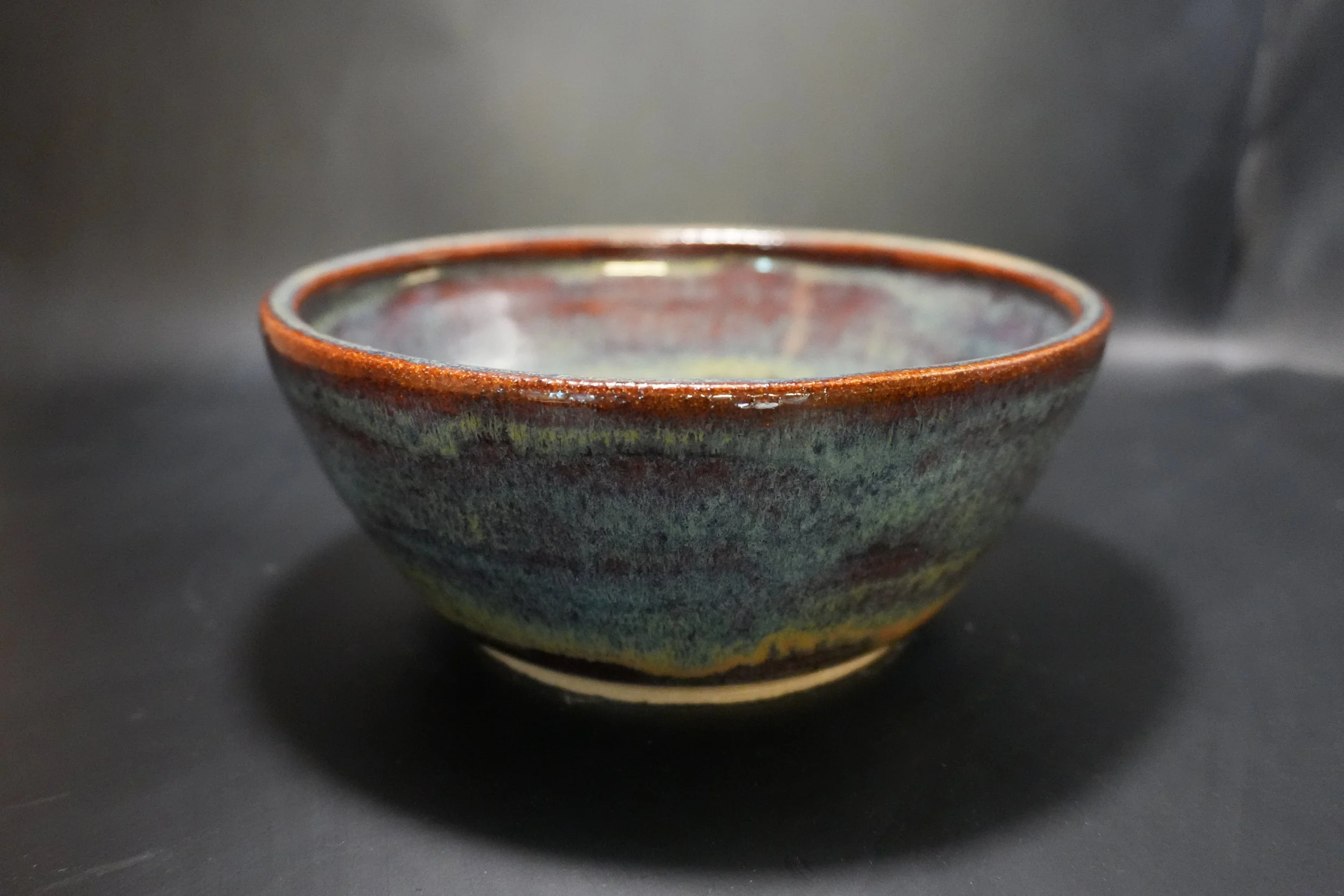 Handcrafted Ember & Earth Ceramic Bowl