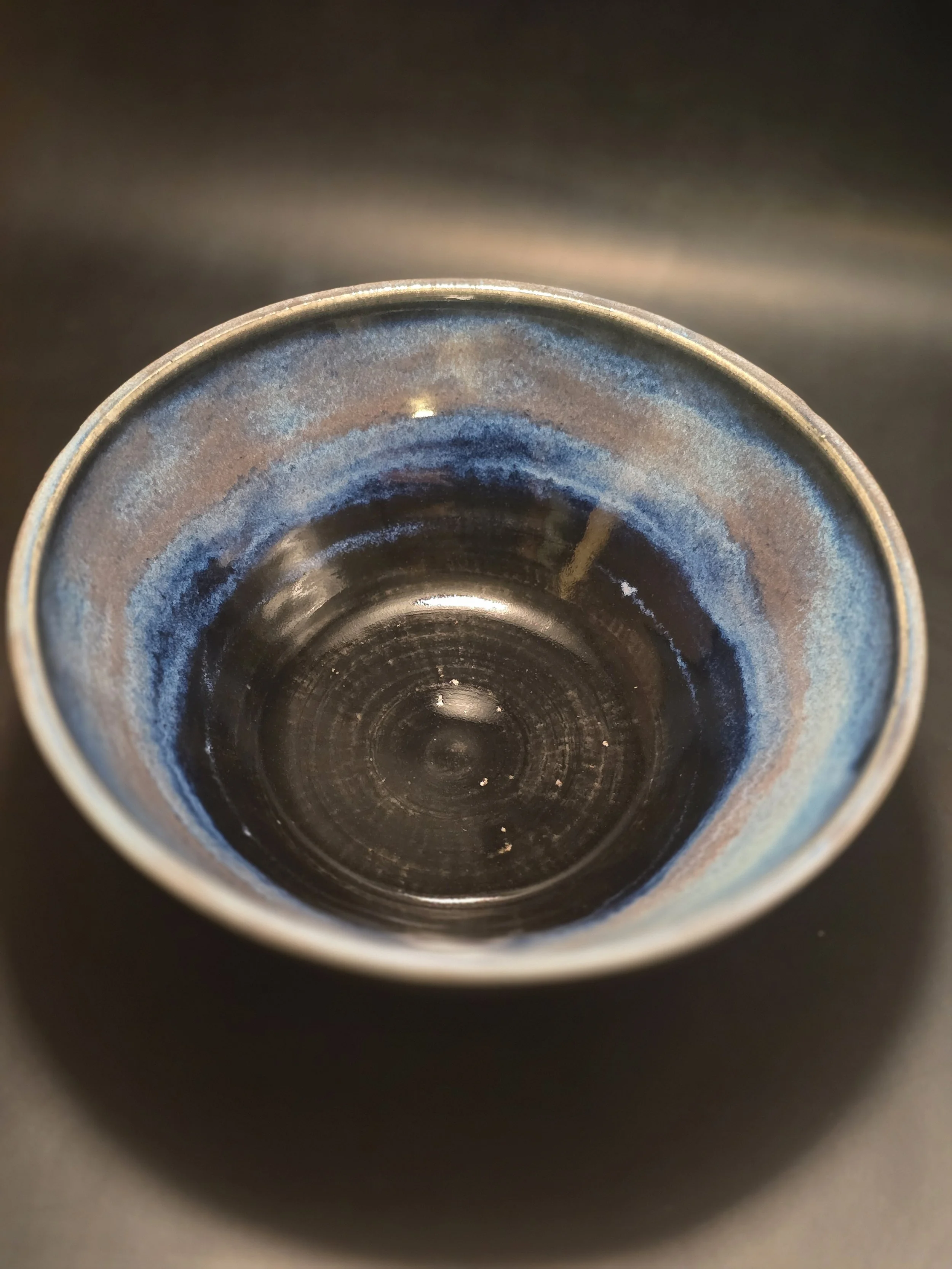 Artisan Blue Glaze Bowl