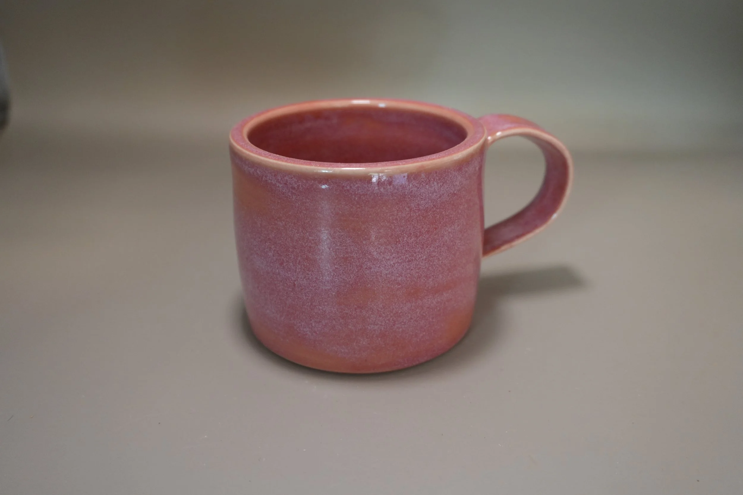Elegant Pink Ceramic Mug
