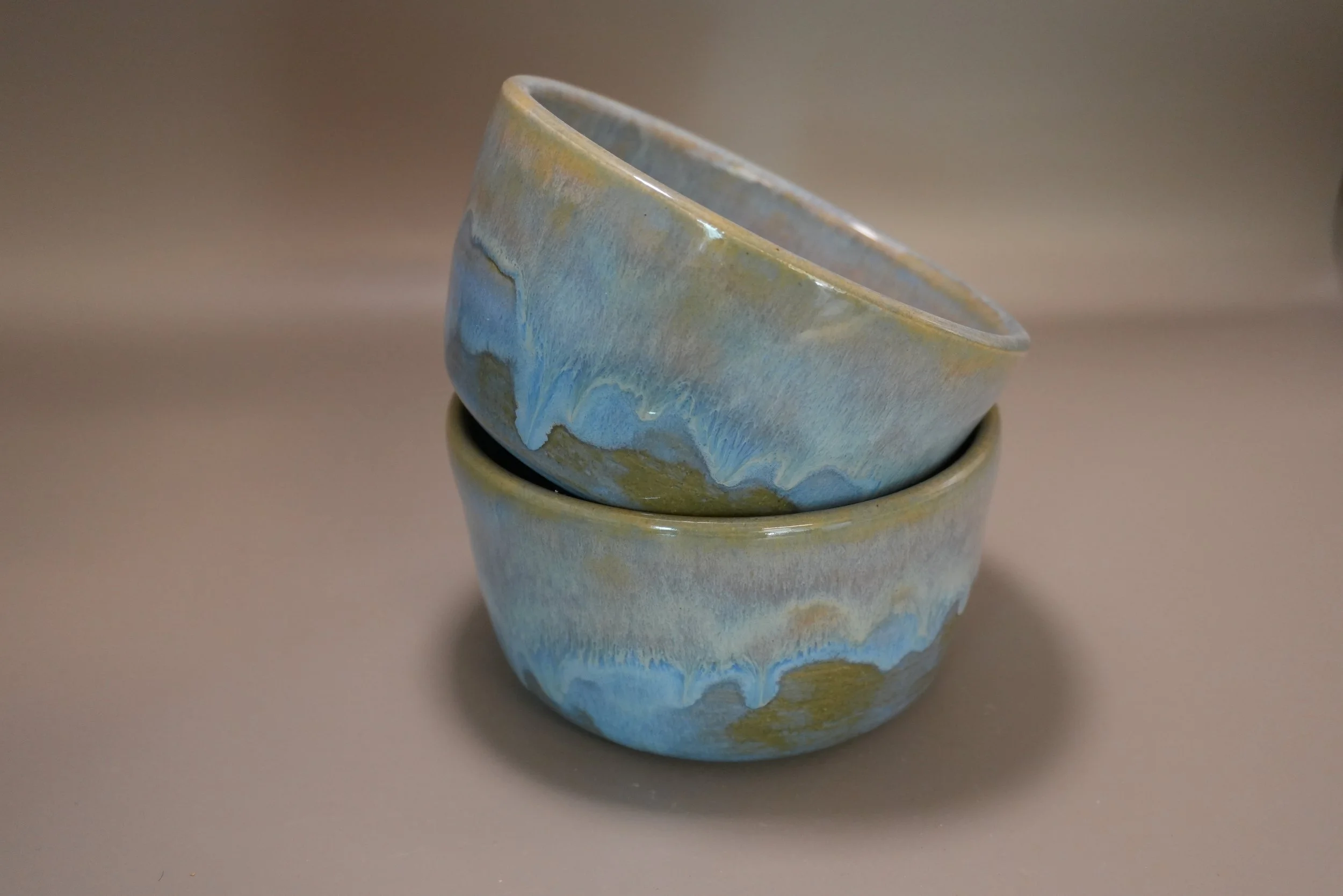 Oceanic Serenity Ceramic Bowls