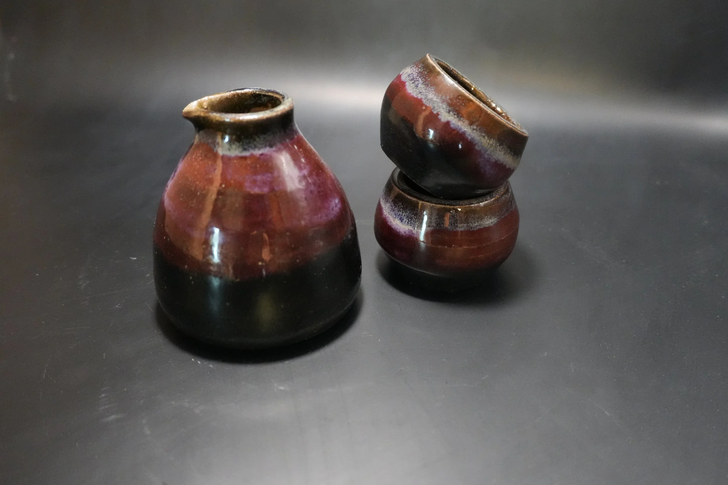 Elegant Handcrafted Ceramic Sake Set