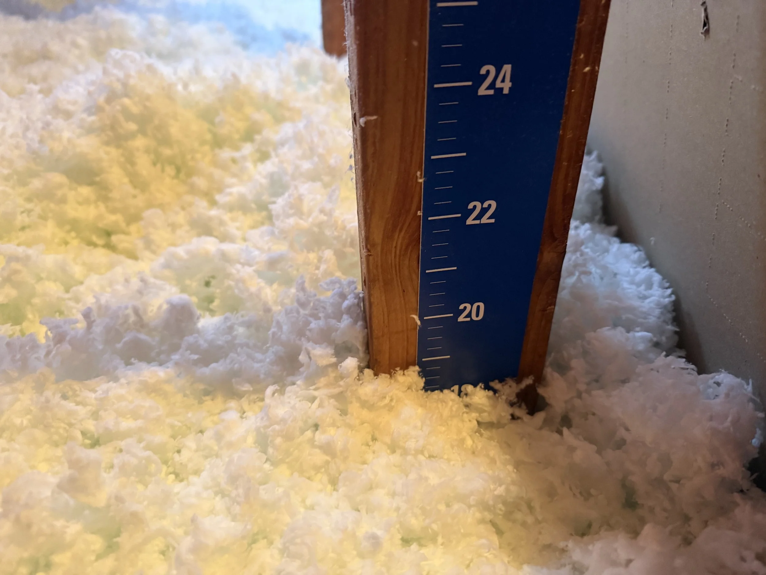 19 inch attic insulation