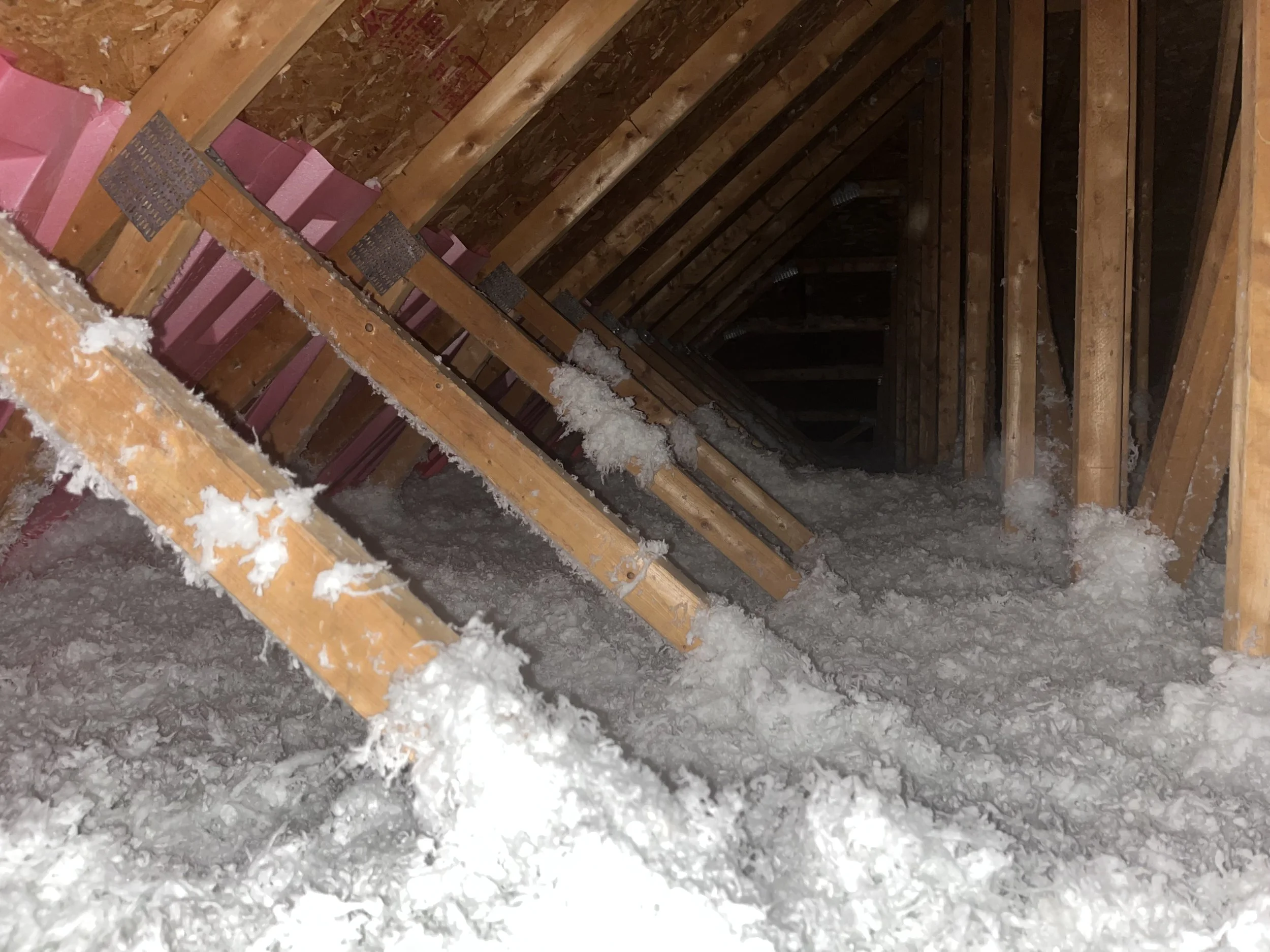 large attic insulation