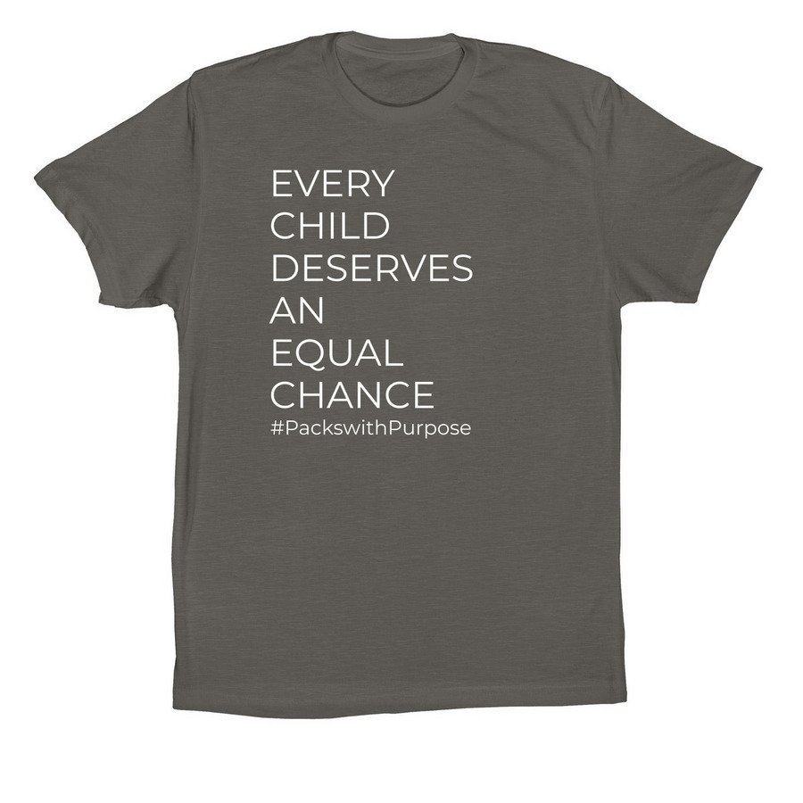 A slogan tee made of premium quality cotton. Available in youth and adult sizes