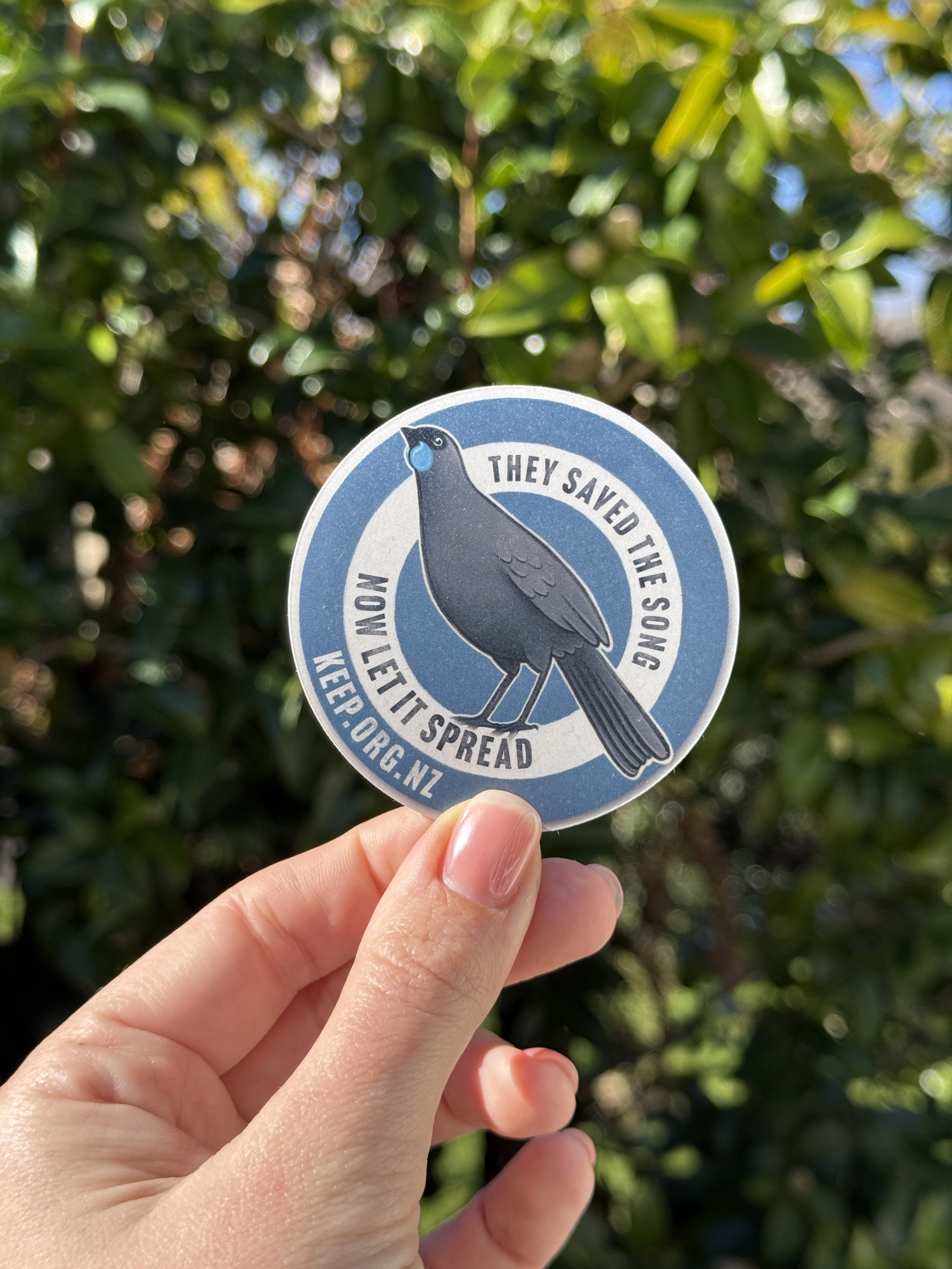 Spread the Song Smaller Sticker