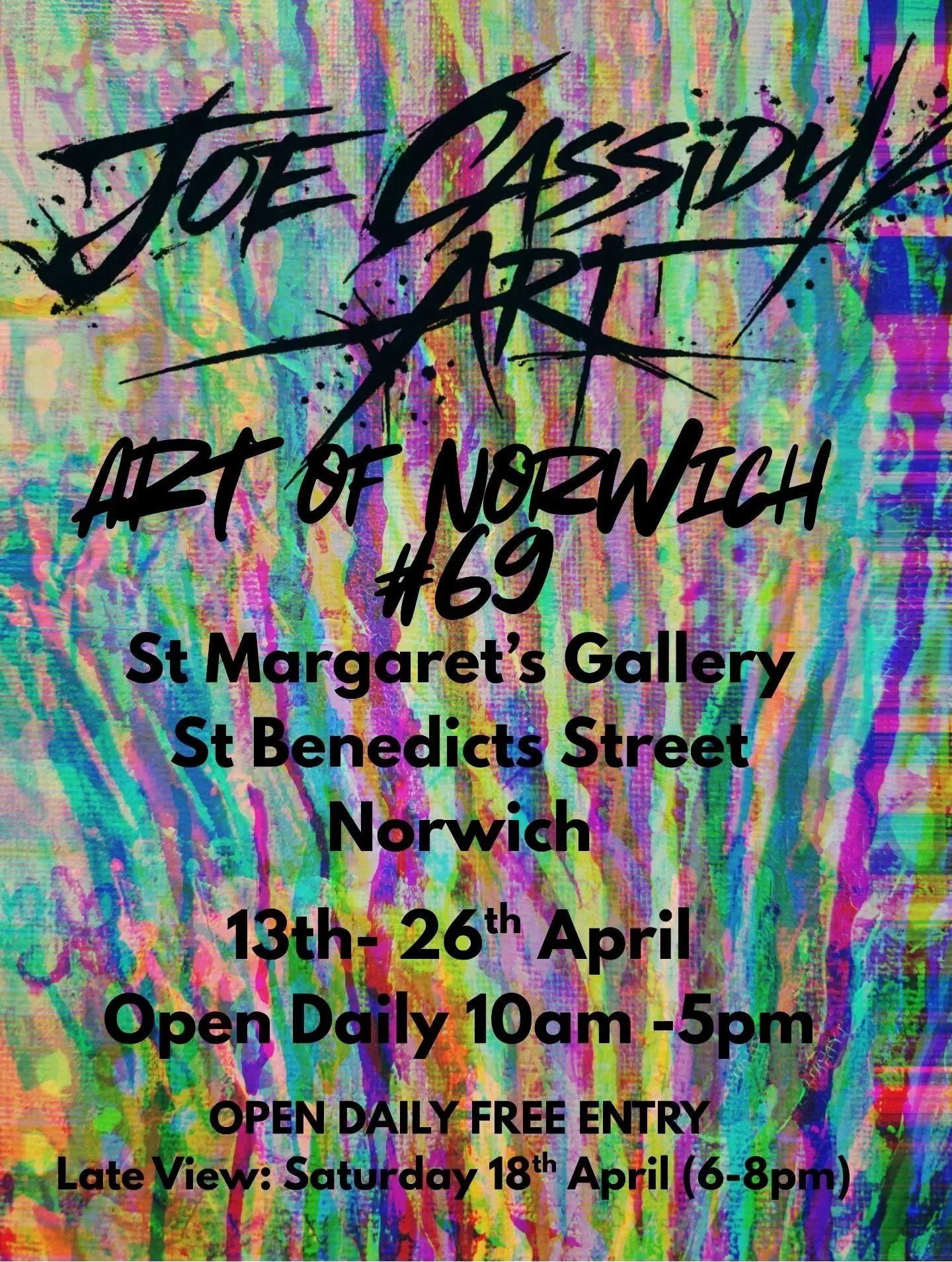 Here we go again, give you more, nothing lesser 🎵 I'm back at Art of Norwich with some works to impress ya!

That's right - I'm back at the wonderful @artofnorwich this April for it's 69th year! (Wahey)

I have been working hard over the last few we
