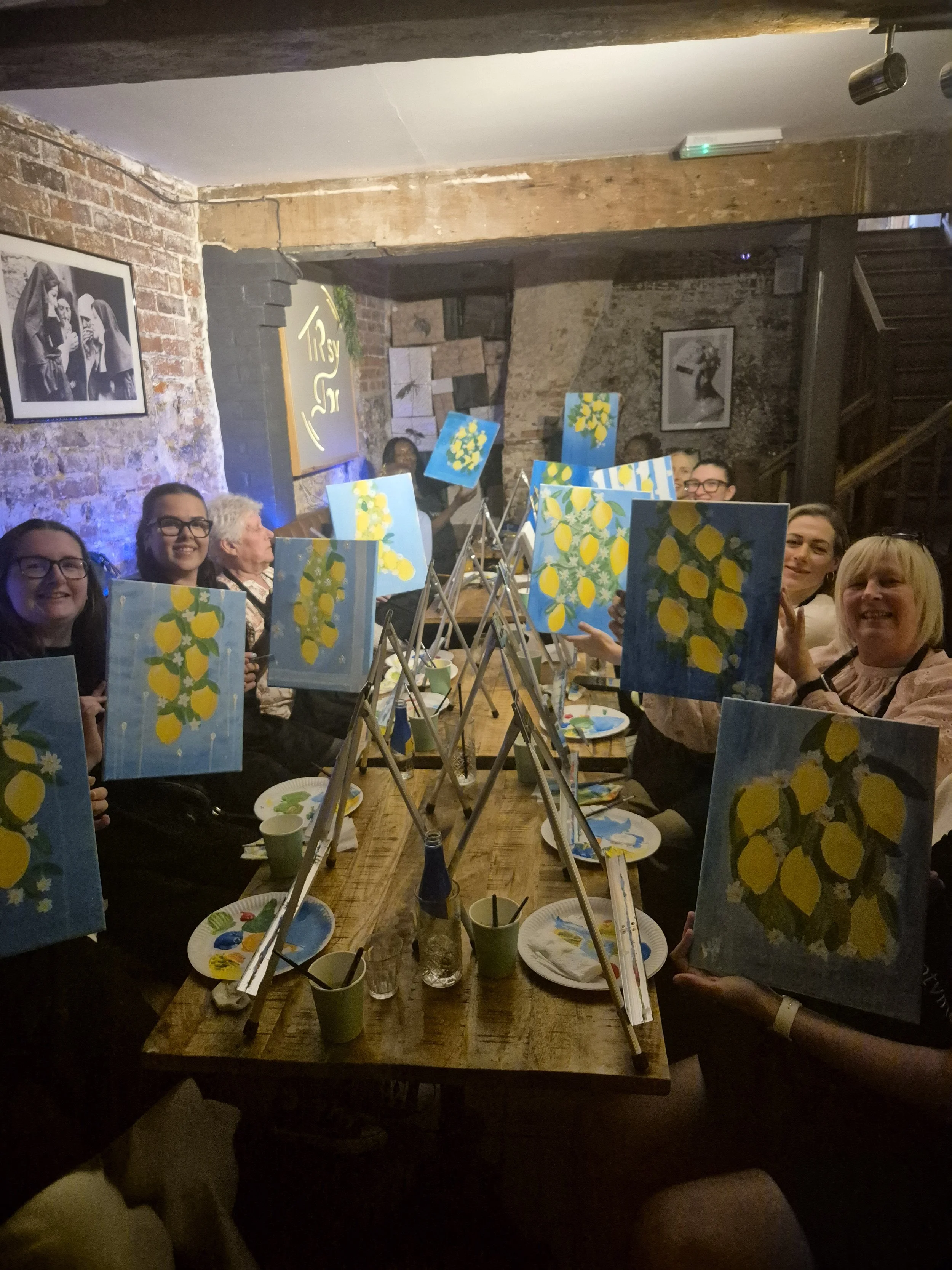 “Summer Lemons" Workshop @ Tipsy Jar