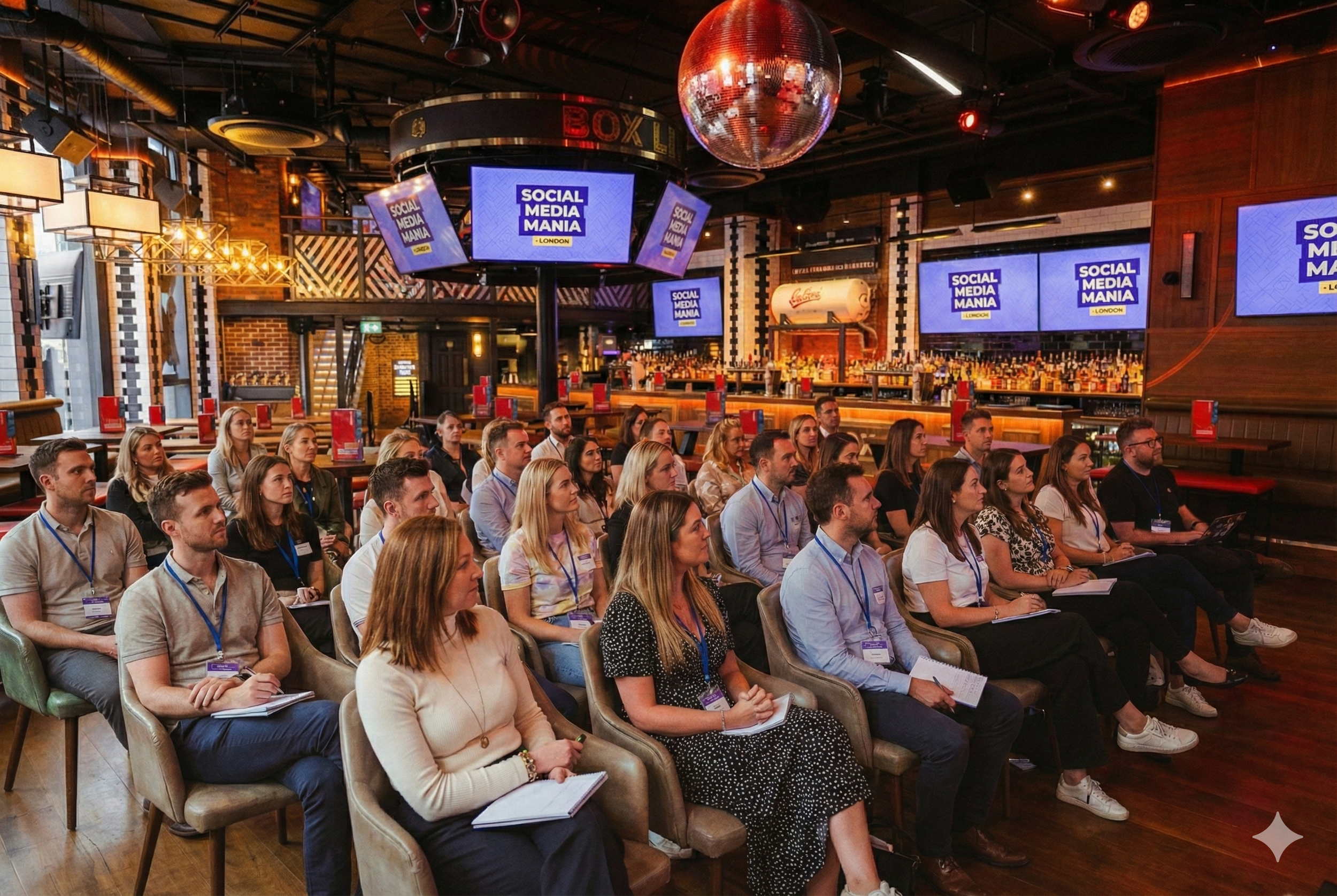 An AI generated image to show what Social Media Mania will look like