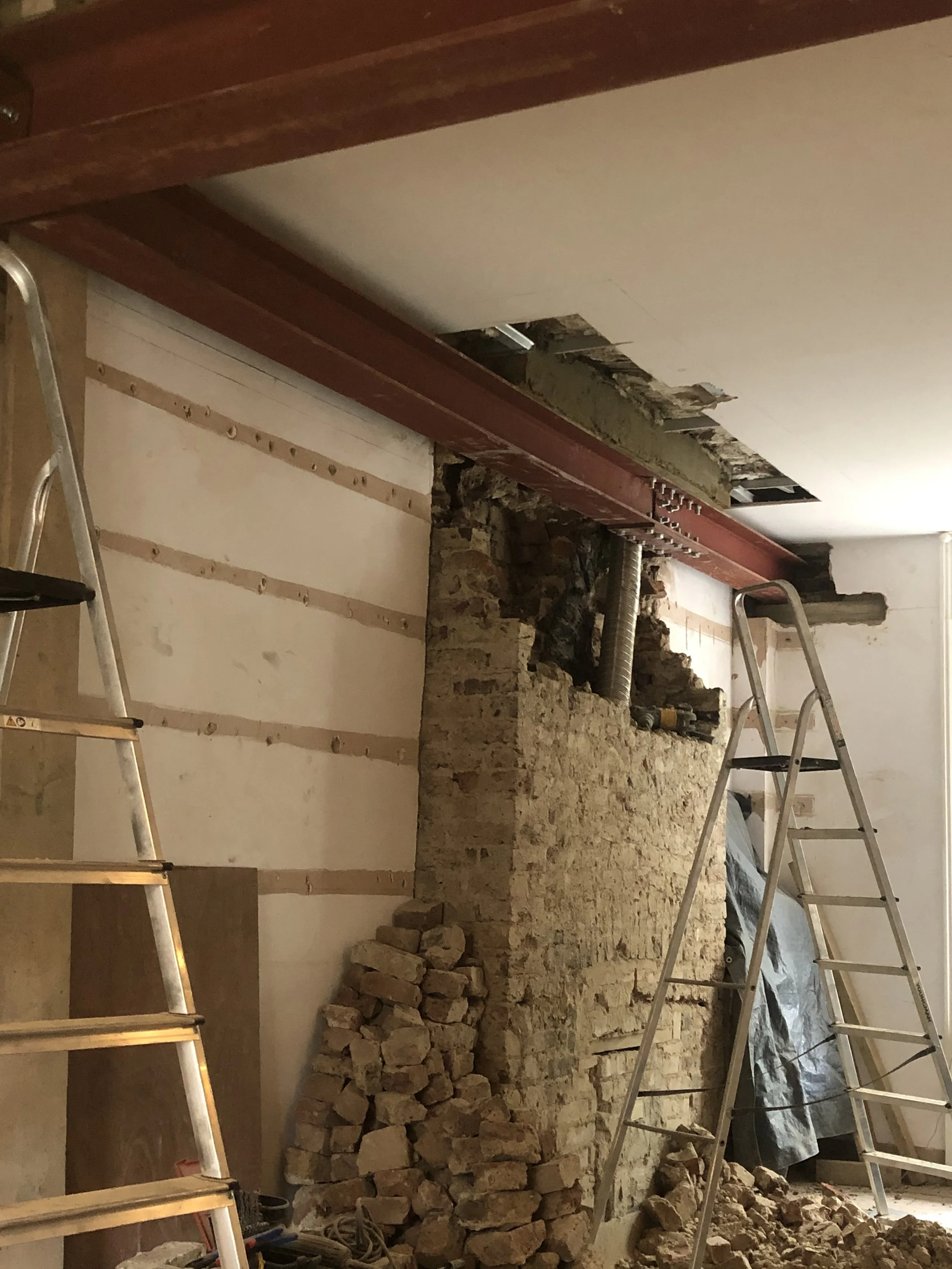 Structural alterations and building work by Hodgson Green Construction in Shropshire