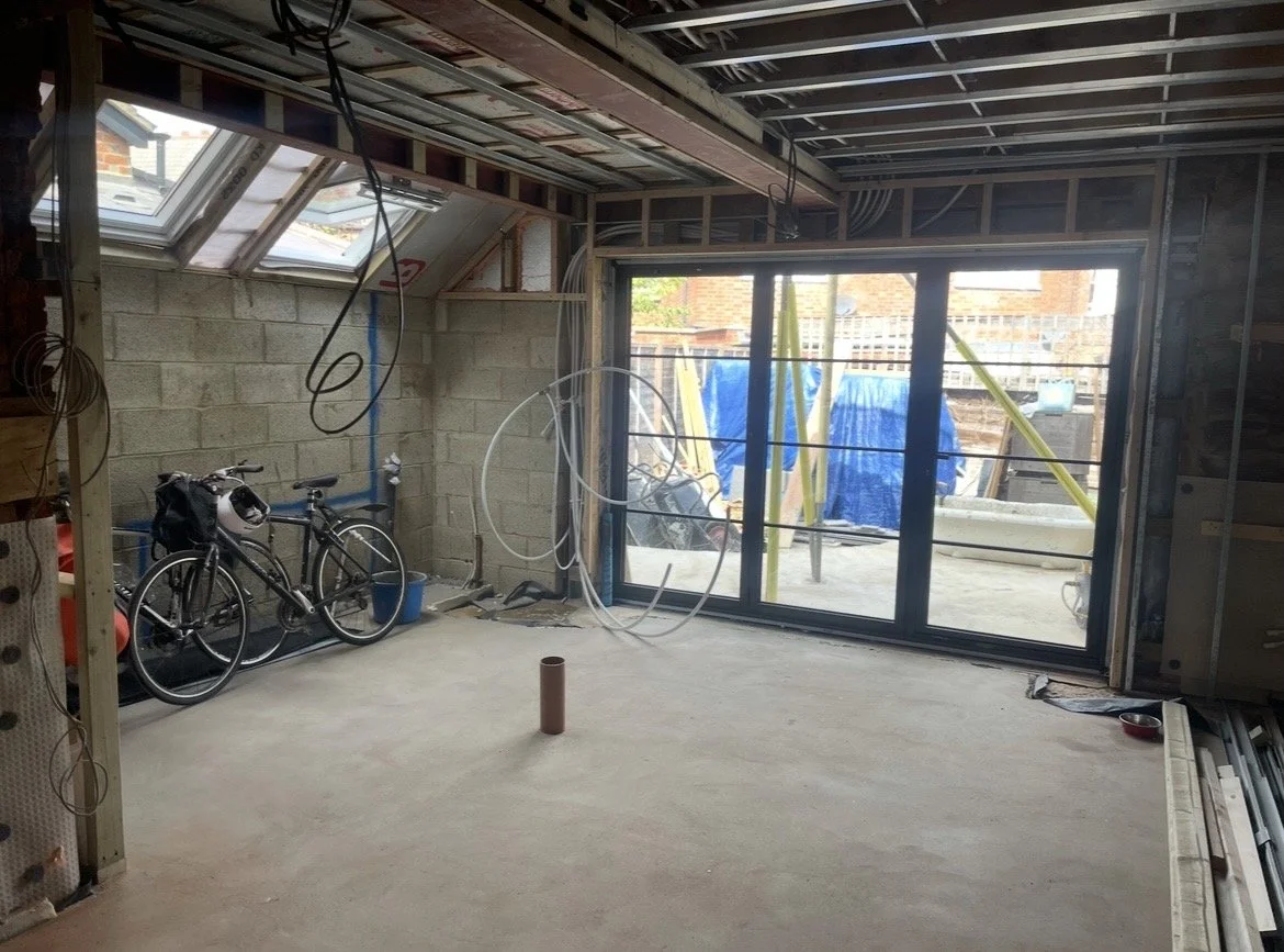 Open-plan conversion during structural alteration works
