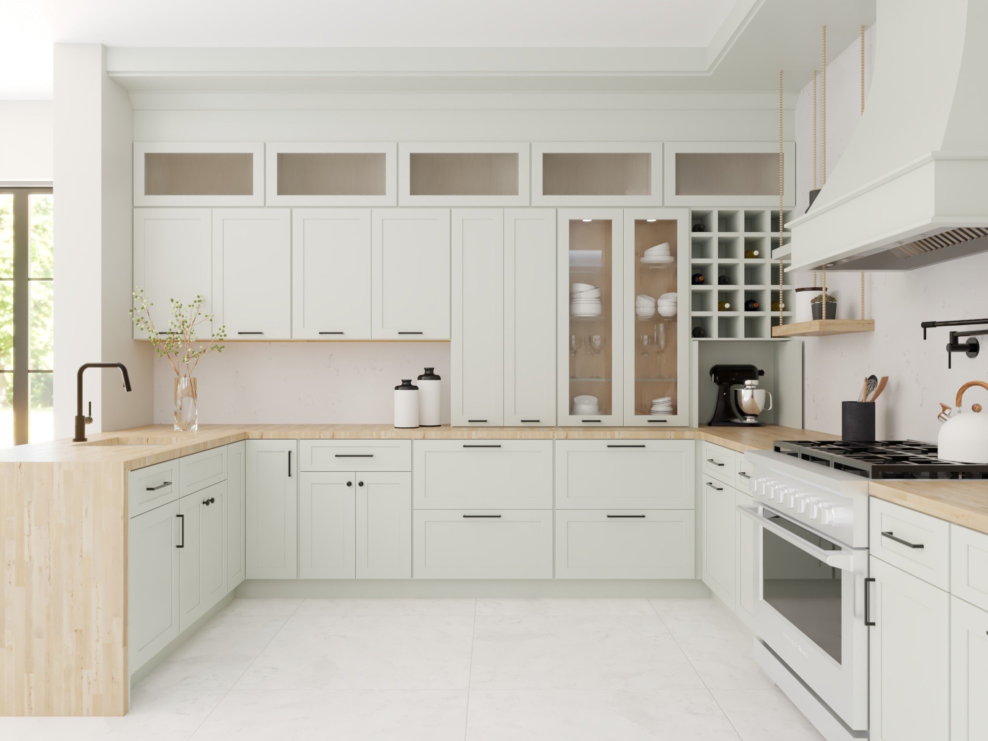 Fabuwood Allure Galaxy Mint Green