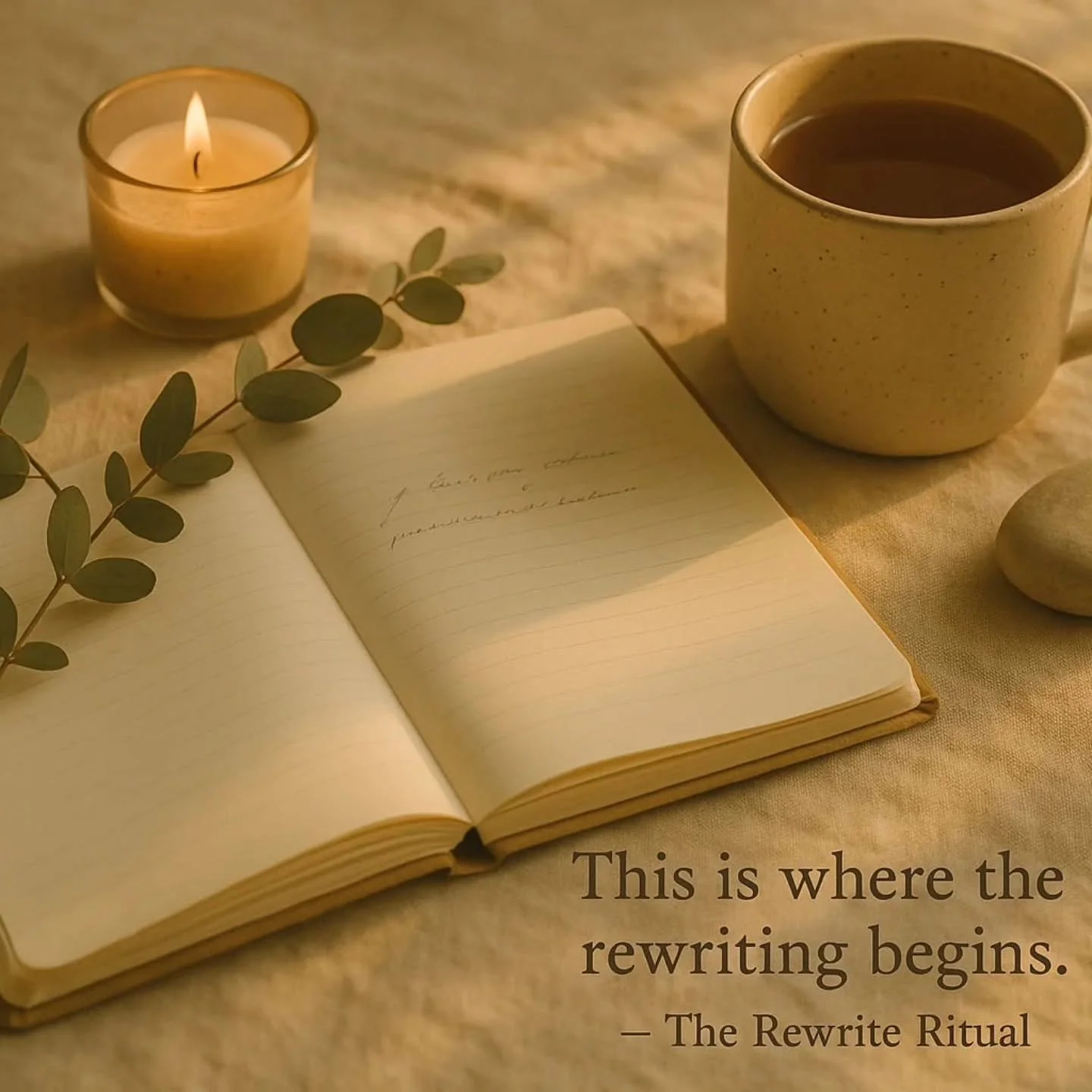 I didn&rsquo;t plan to start a blog. I just couldn&rsquo;t ignore the pull anymore.

The Rewrite Ritual started with a journal, a breakdown, and a quiet promise to myself:
&ldquo;Tell the truth. All of it.&rdquo;

Now I&rsquo;m sharing that journey&m