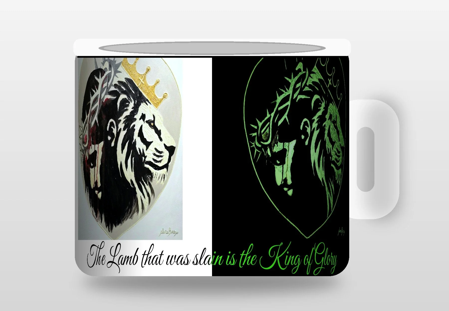 King of Glory Scripture Mug