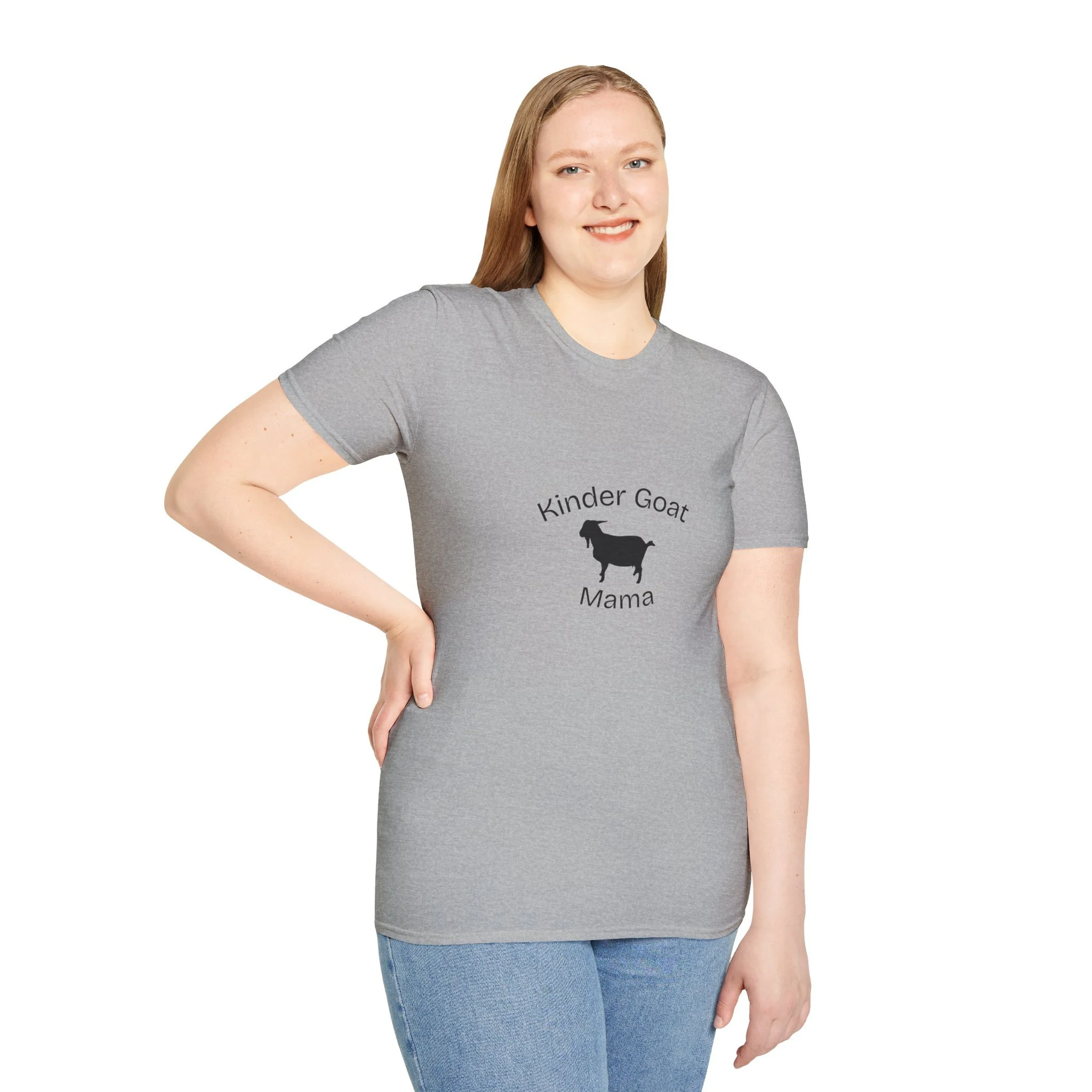 Kinder Goat Mama T-Shirt — Mama Goat Shirt for Farm & Animal Lovers