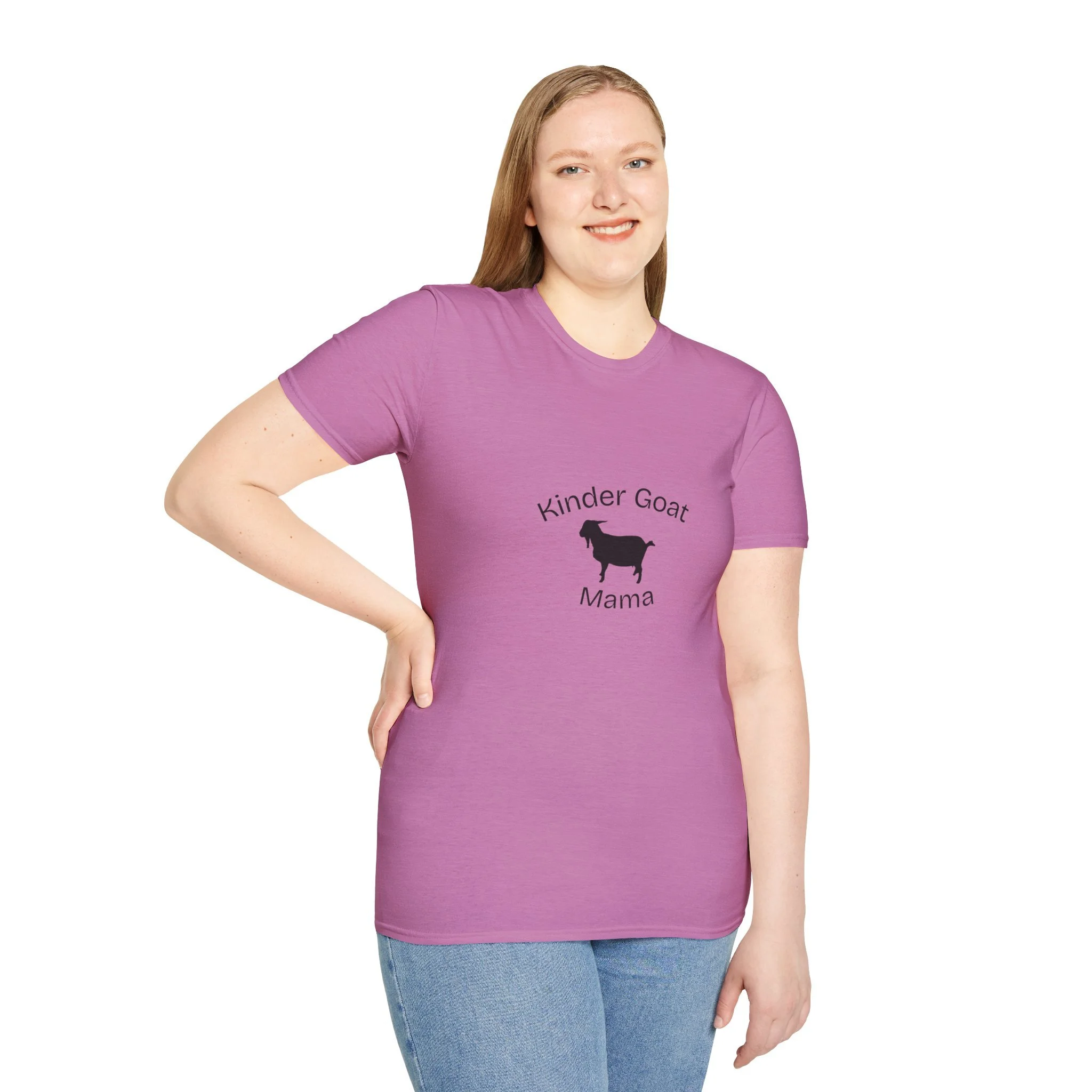 Kinder Goat Mama T-Shirt — Mama Goat Shirt for Farm & Animal Lovers