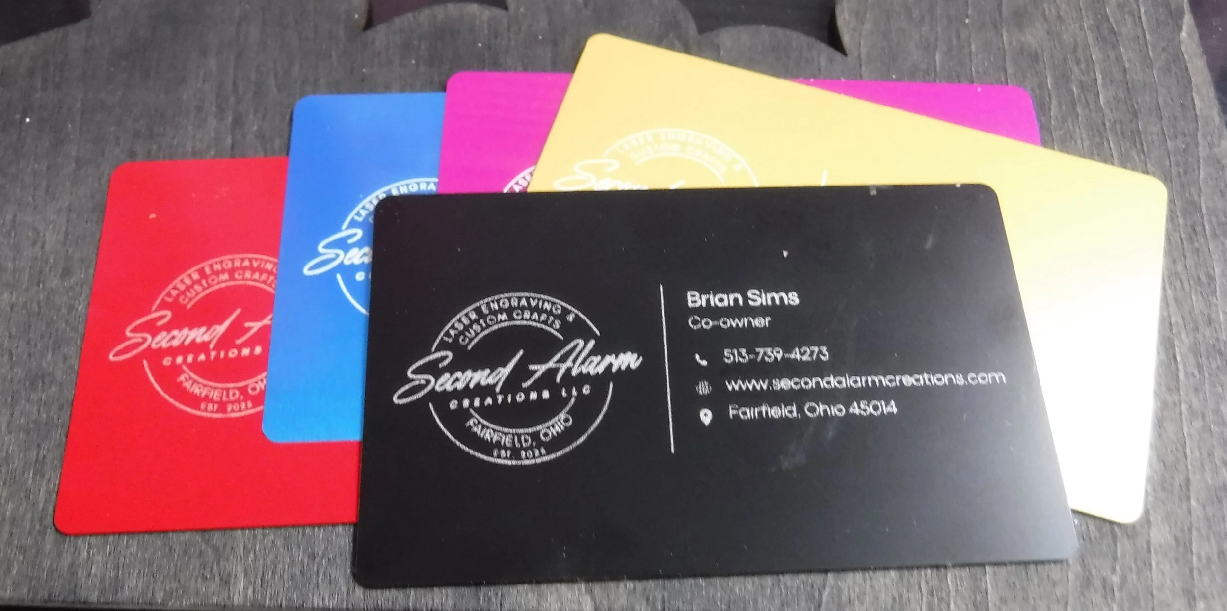 Metal Business Cards