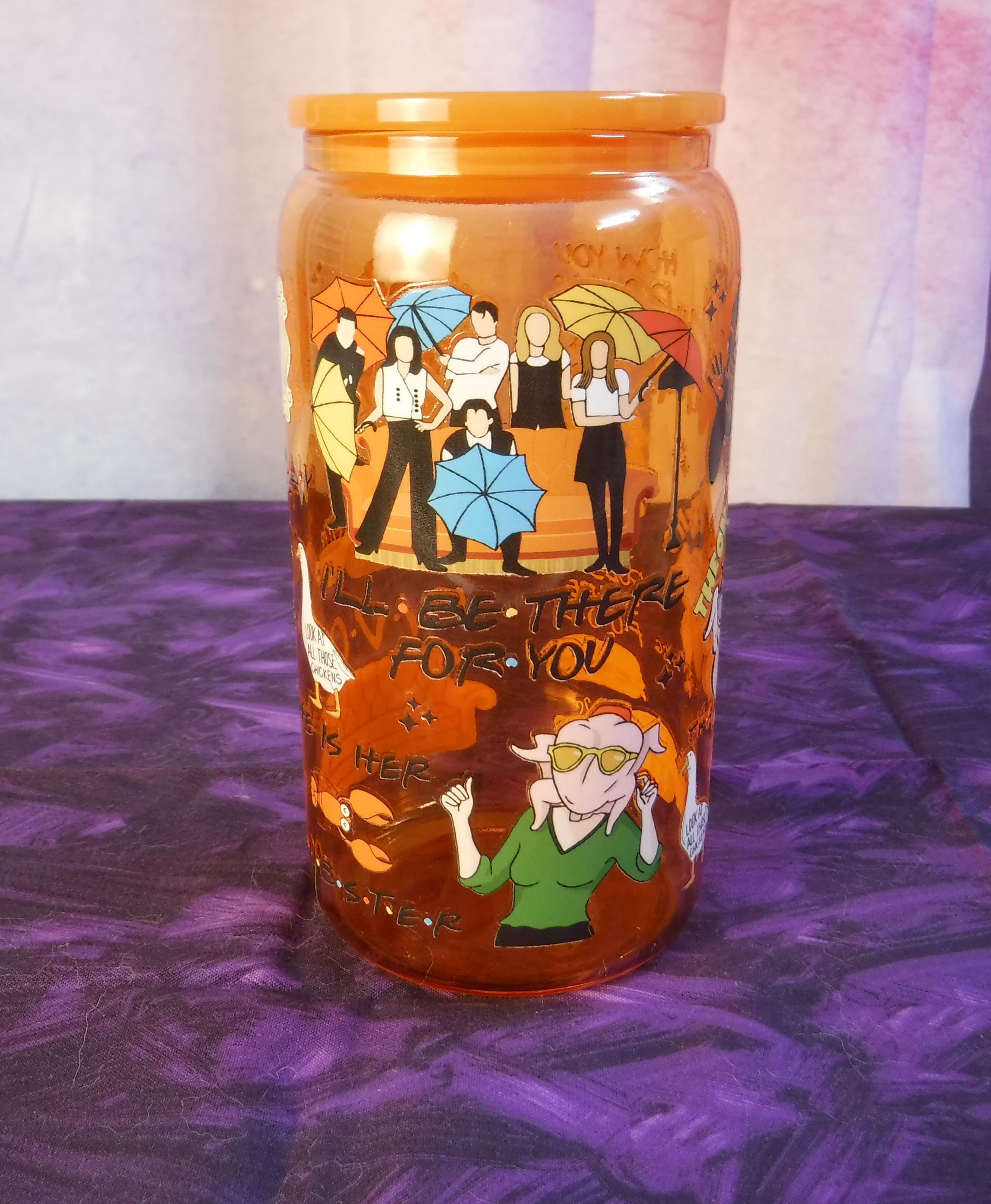 “Friends, laughter, late nights.”