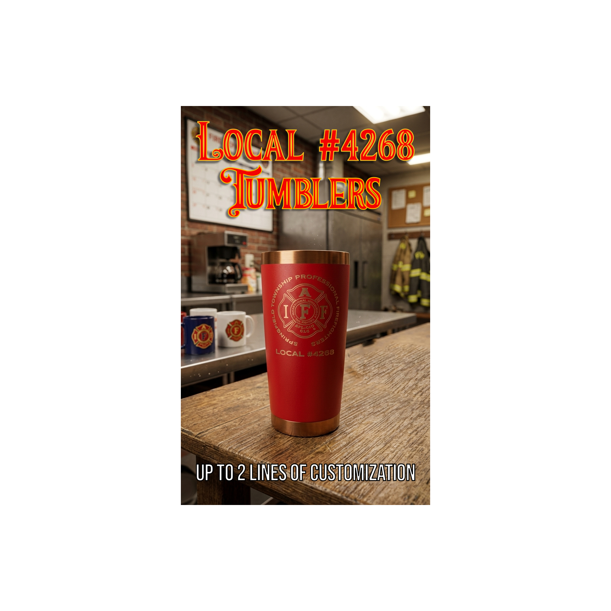 Local #4268 Tumbler