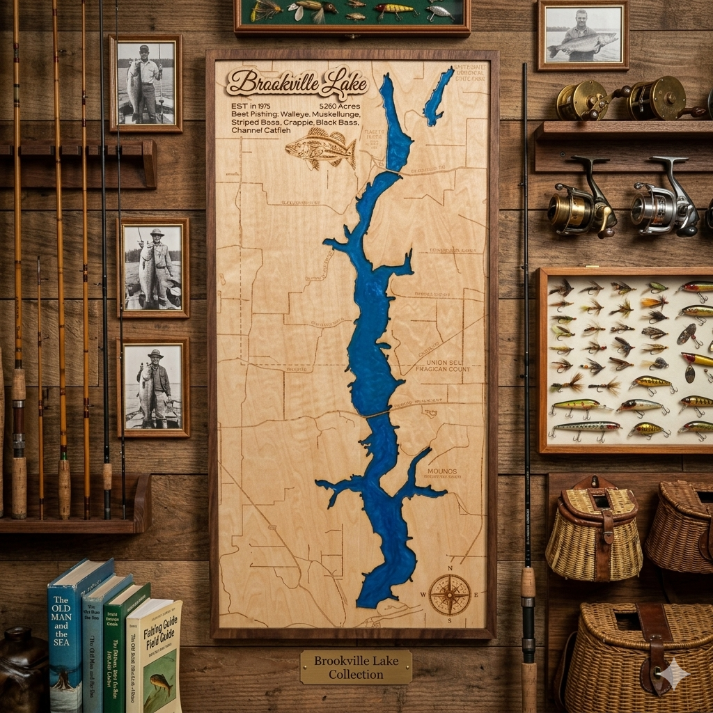Brookville Lake Map