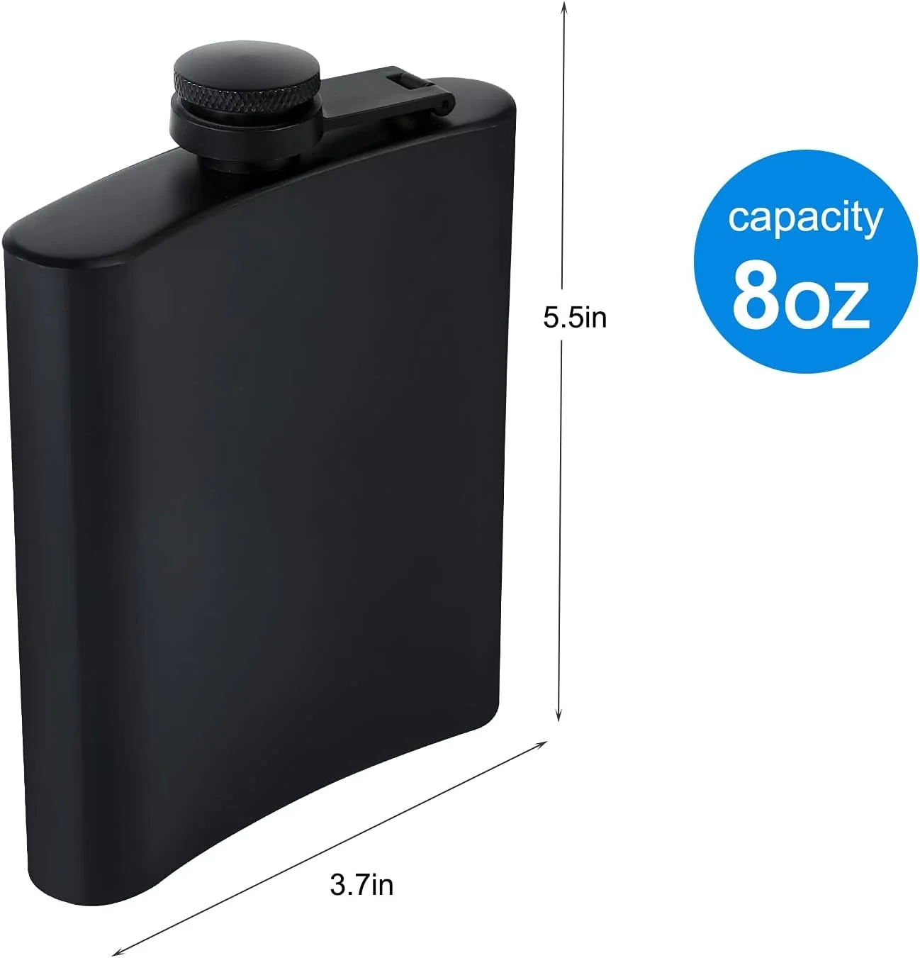 8oz. Metal Flask