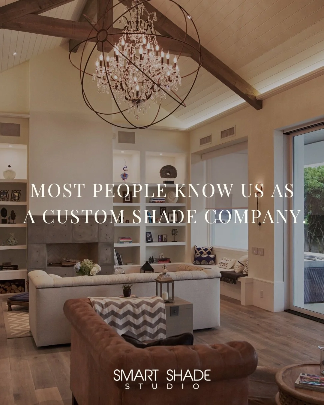 Most people think custom shades are just a finishing touch.

In reality, they are one of the most impactful design and comfort decisions you can make in a home.

At Smart Shade Studio, we design how light moves through your space.

From manual roller