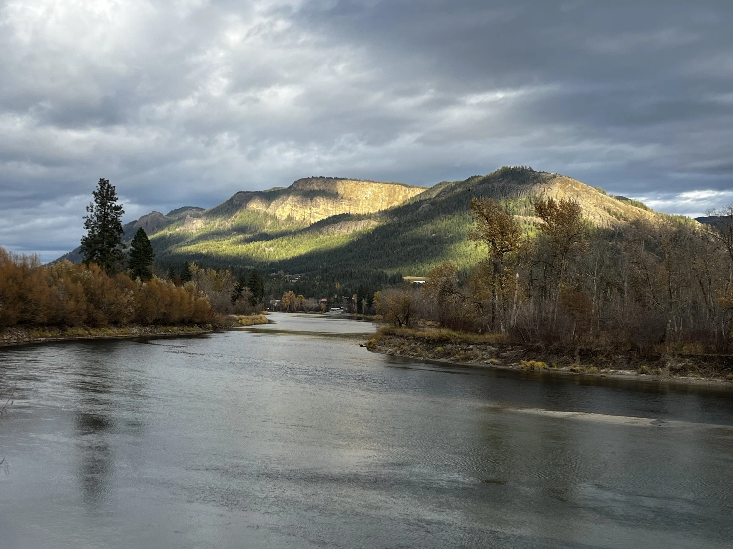 Tplaqin/Enderby Cliffs Provincial Park. Ancestral Heartbeat Tours. Enderby, B.C.