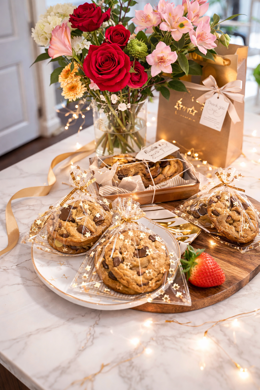Gourmet chocolate chip cookies in Houston by The Luxe Chip