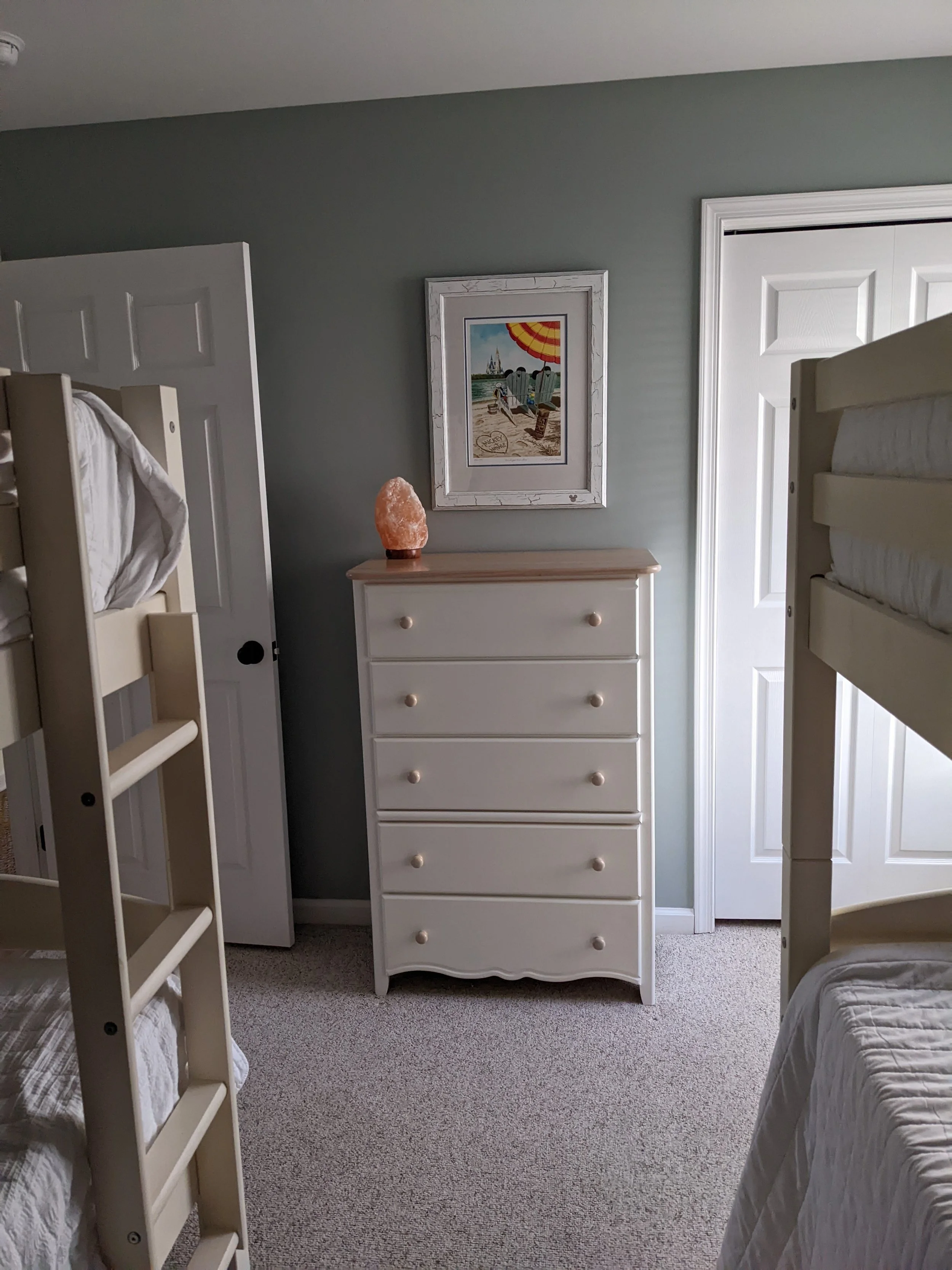 Dresser for bunk bed room & closet