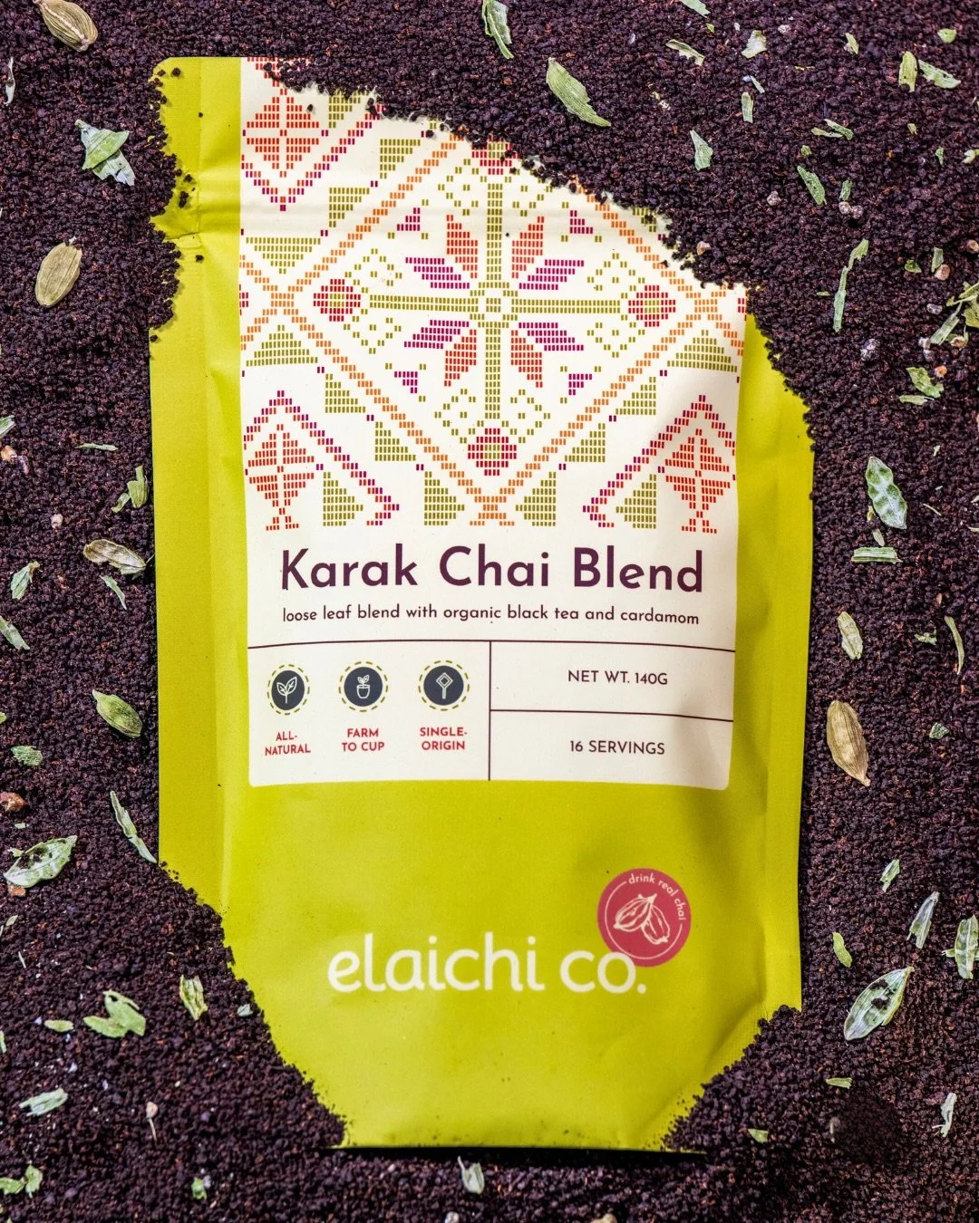 When @officialelaichico came to us, the goal was to create packaging that feels culturally rooted while still standing confidently on modern shelves.

We began with story, moodboarding, and multiple design explorations, we built a visual system inspi