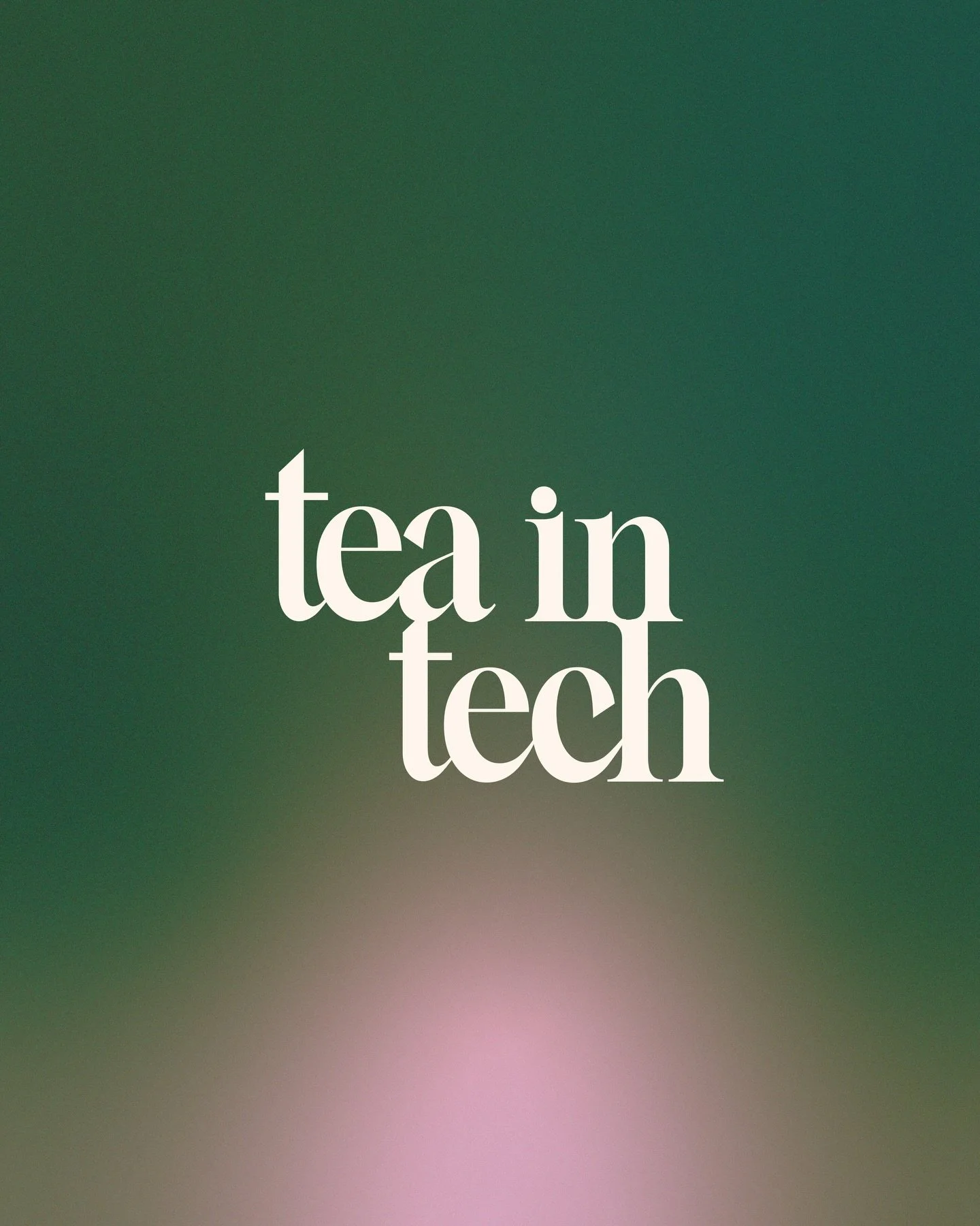 Tea in Tech is a media platform founded by @meghana to bring fresh, unfiltered conversations to the intersection of technology and culture. The brand blends sharp insight with an approachable, conversational voice ☕️

We partnered with Tea in Tech to