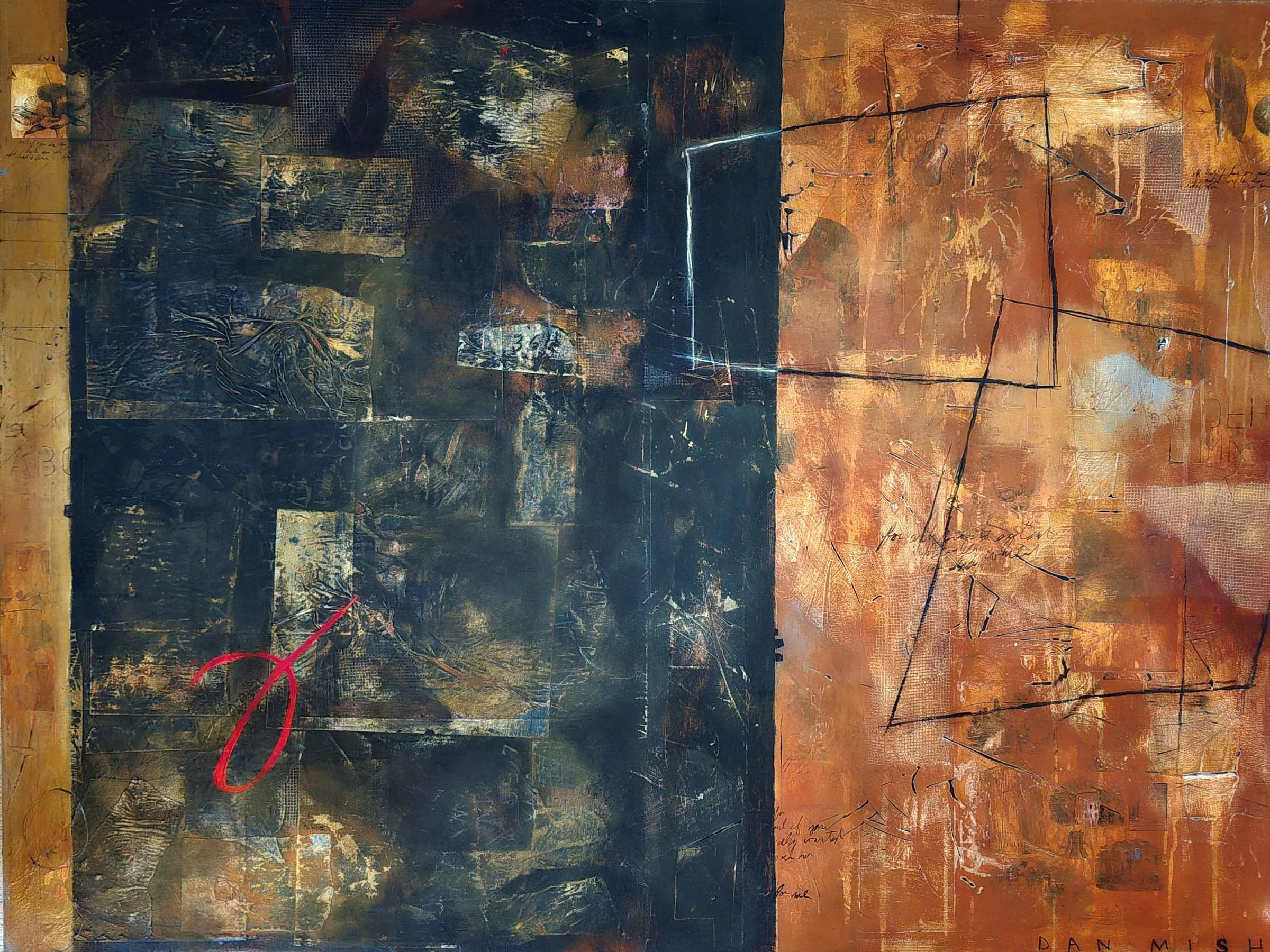 Sonoma • 48" x 36" • mixed media on canvas