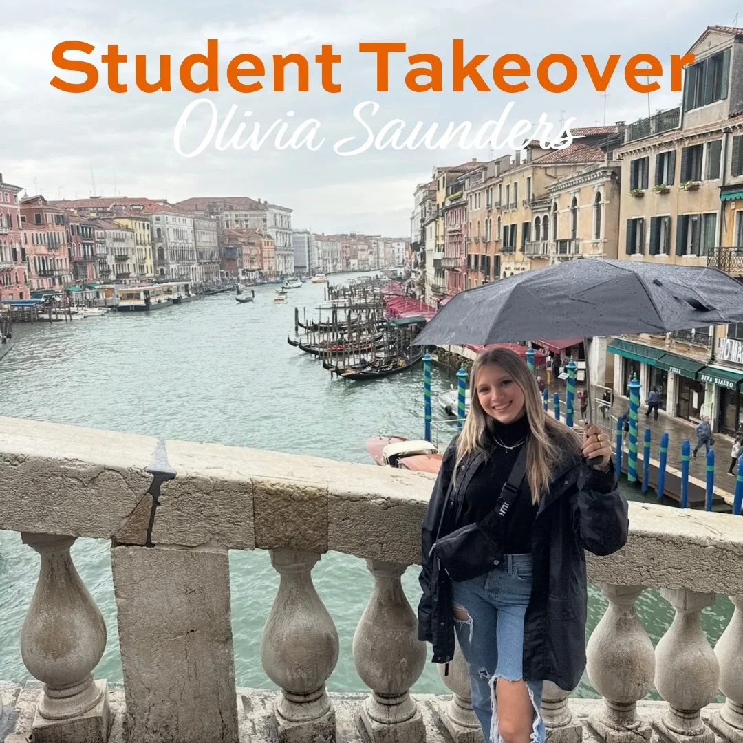 📍 Story Takeover Alert!

Meet Olivia Saunders (@livvsau), a senior studying Finance &amp; Supply Chain Management with a minor in International Business 🌍

She&rsquo;s taking over our stories from Toulouse, France 🇫🇷 as part of the Global Supply 