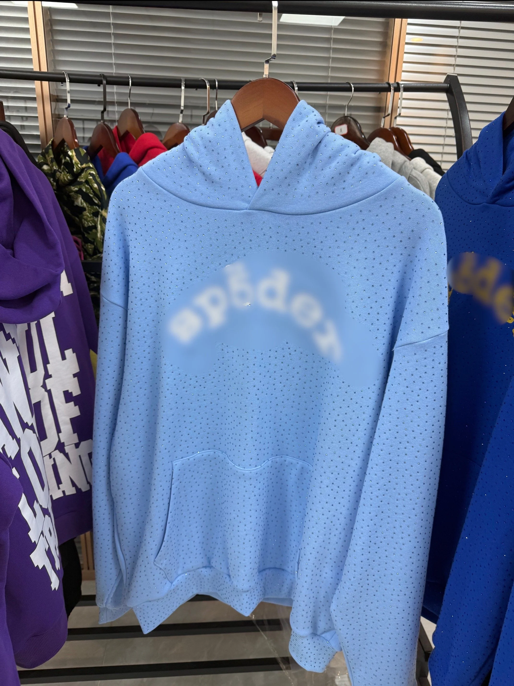 S*5der Hoodie (Rhinestone)
