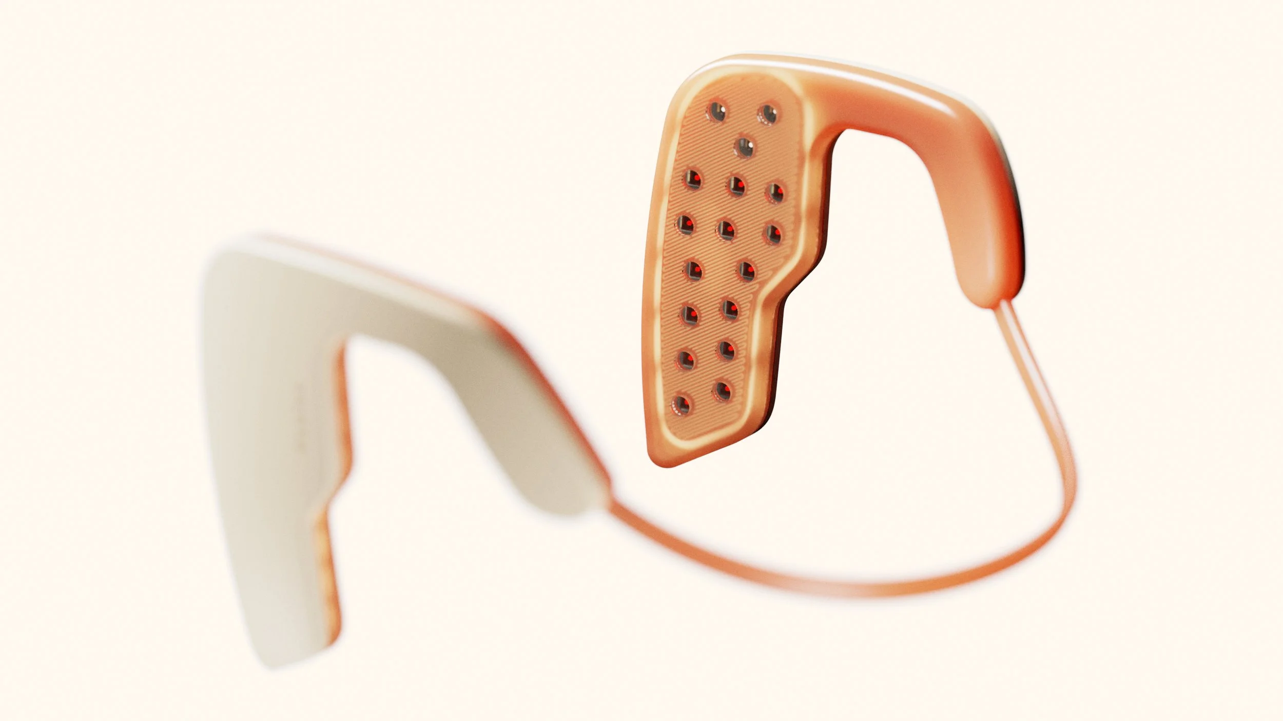 Rear image of Unclench a first-of-its kind at-home wearable for the management of bruxism, TMD, jaw clenching, jaw grinding and jaw pain