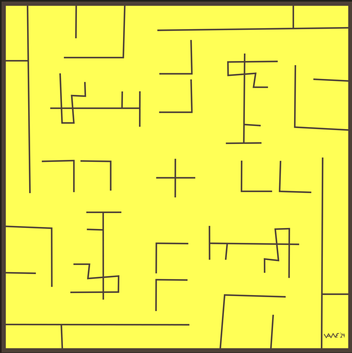Je m'amuse (moi non plus)- Yellow- Black Line