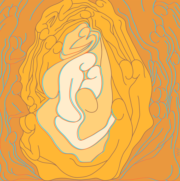 Hug 3D Orange