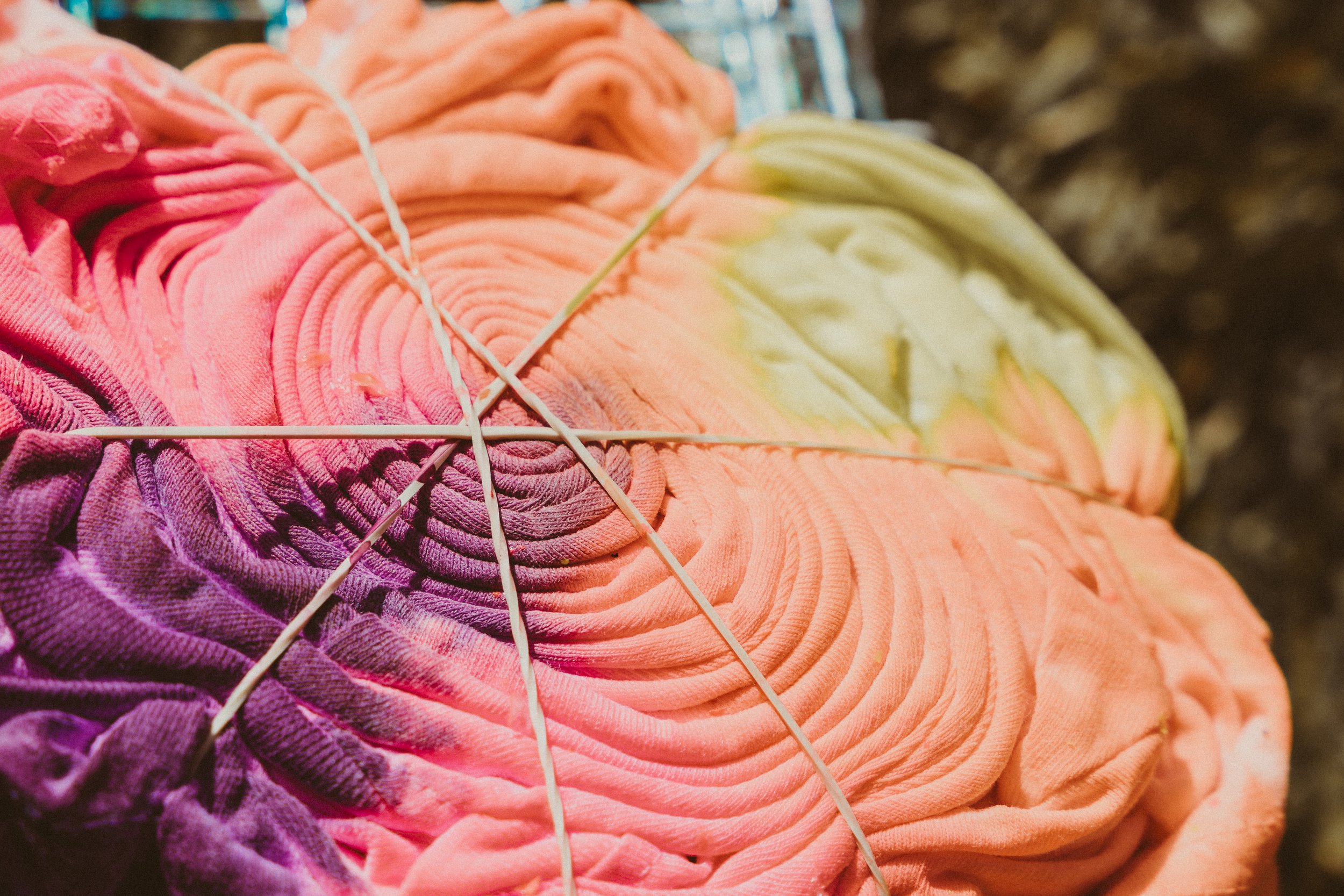 Tie Dye Turkish Towel Workshop