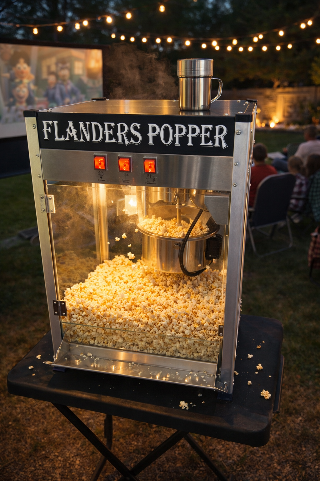 10oz Commercial Popcorn Station – Theater Quality for your Event!