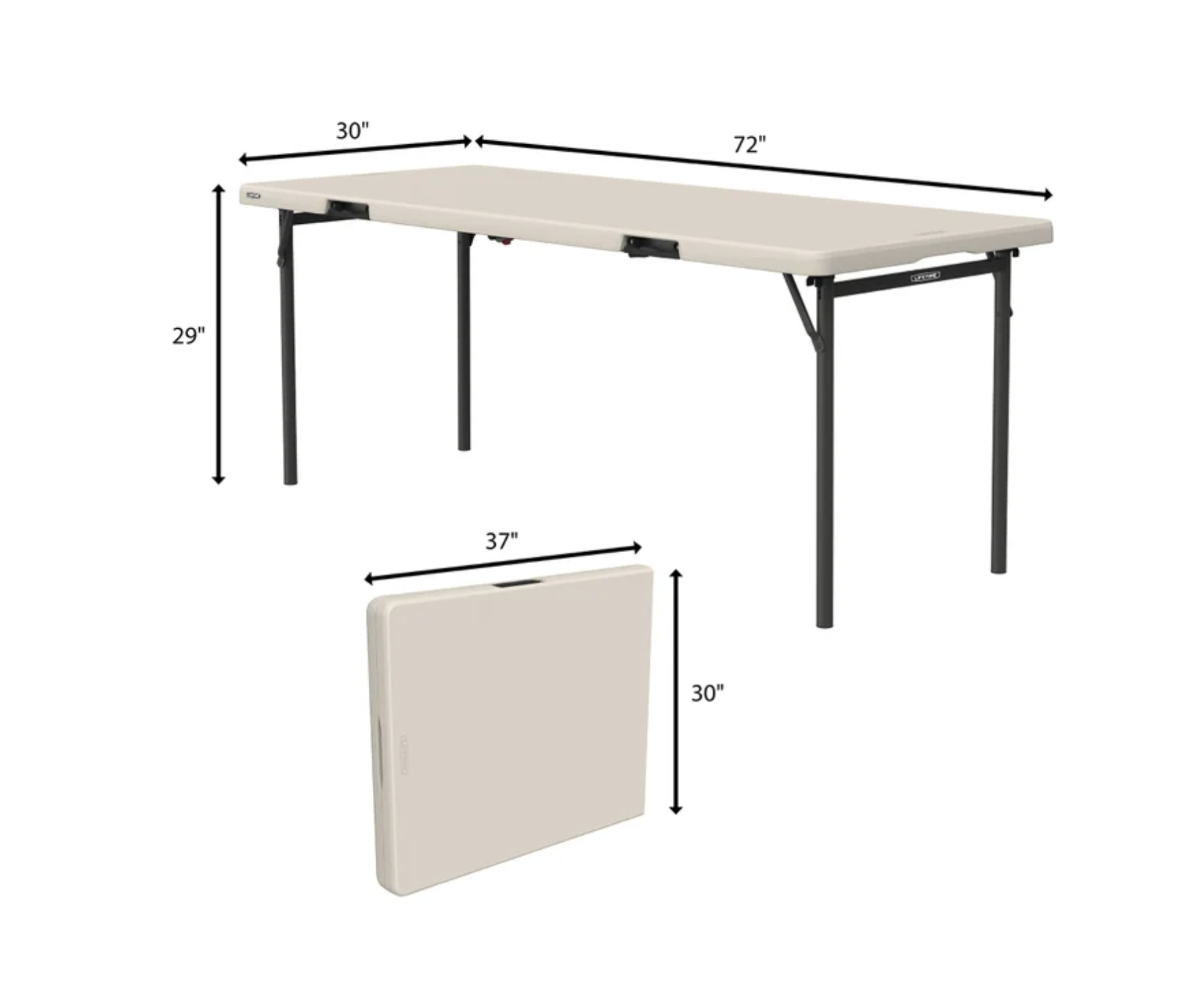 Premium 6ft Lifetime Folding Tables – Sturdy, Reliable, & Event-Ready